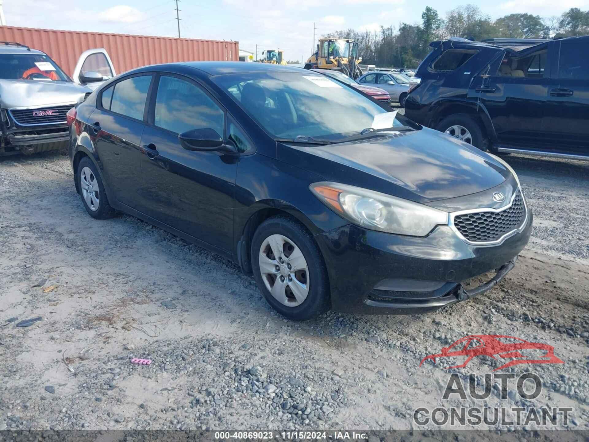 KIA FORTE 2016 - KNAFK4A67G5588889