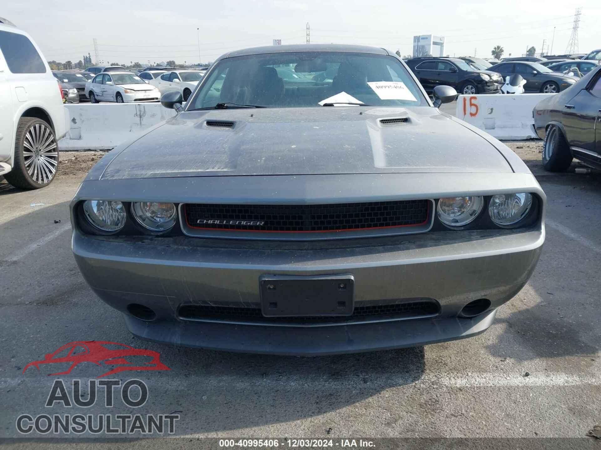 DODGE CHALLENGER 2012 - 2C3CDYAGXCH128276