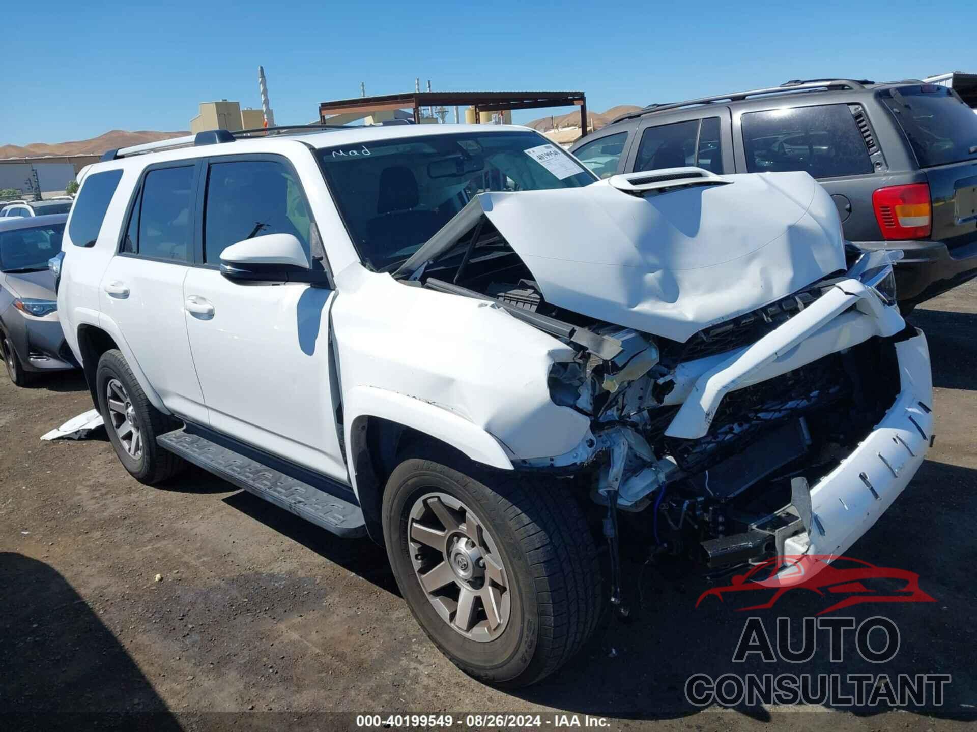 TOYOTA 4RUNNER 2016 - JTEBU5JR8G5389650