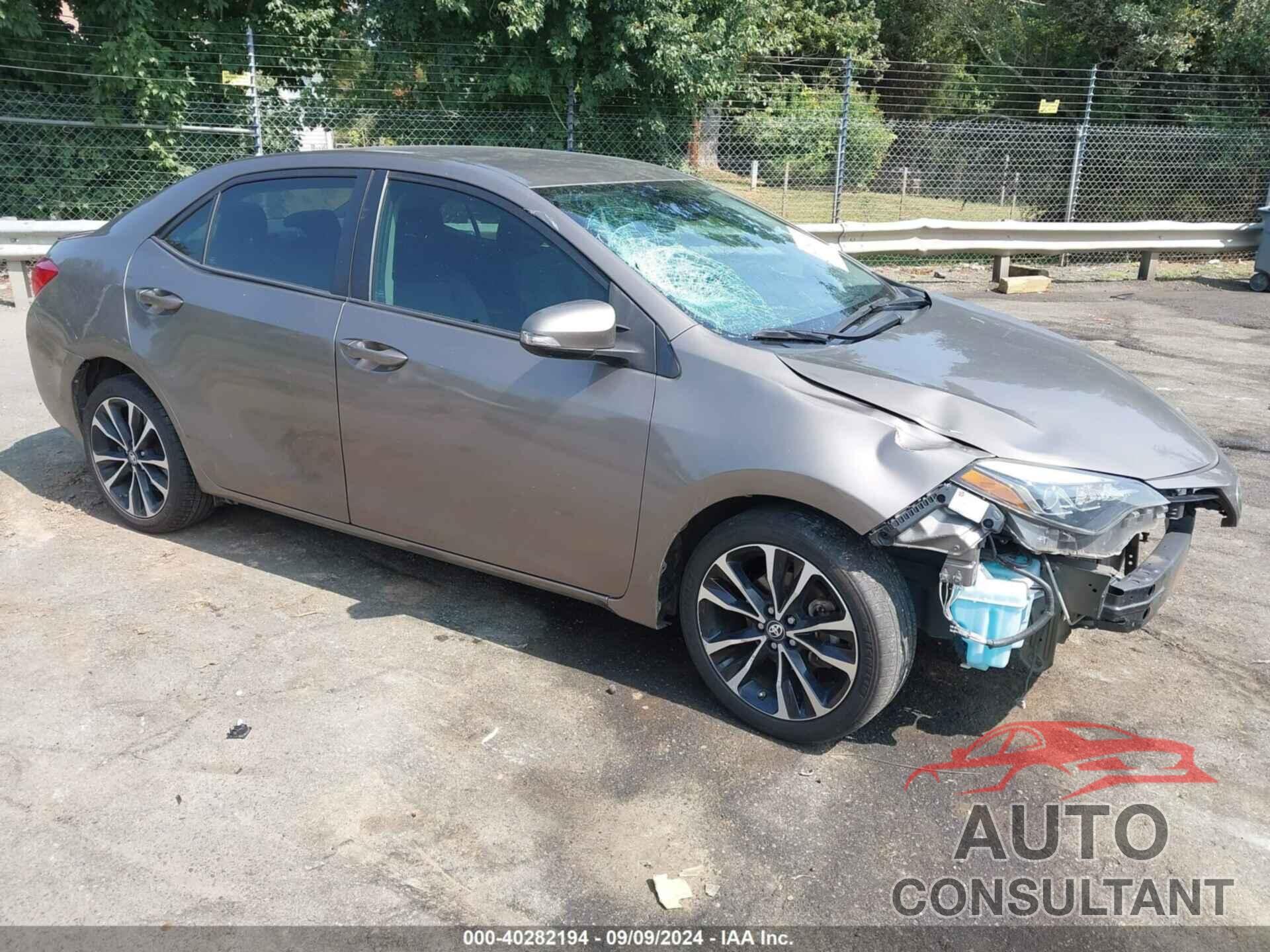 TOYOTA COROLLA 2019 - 5YFBURHEXKP946147