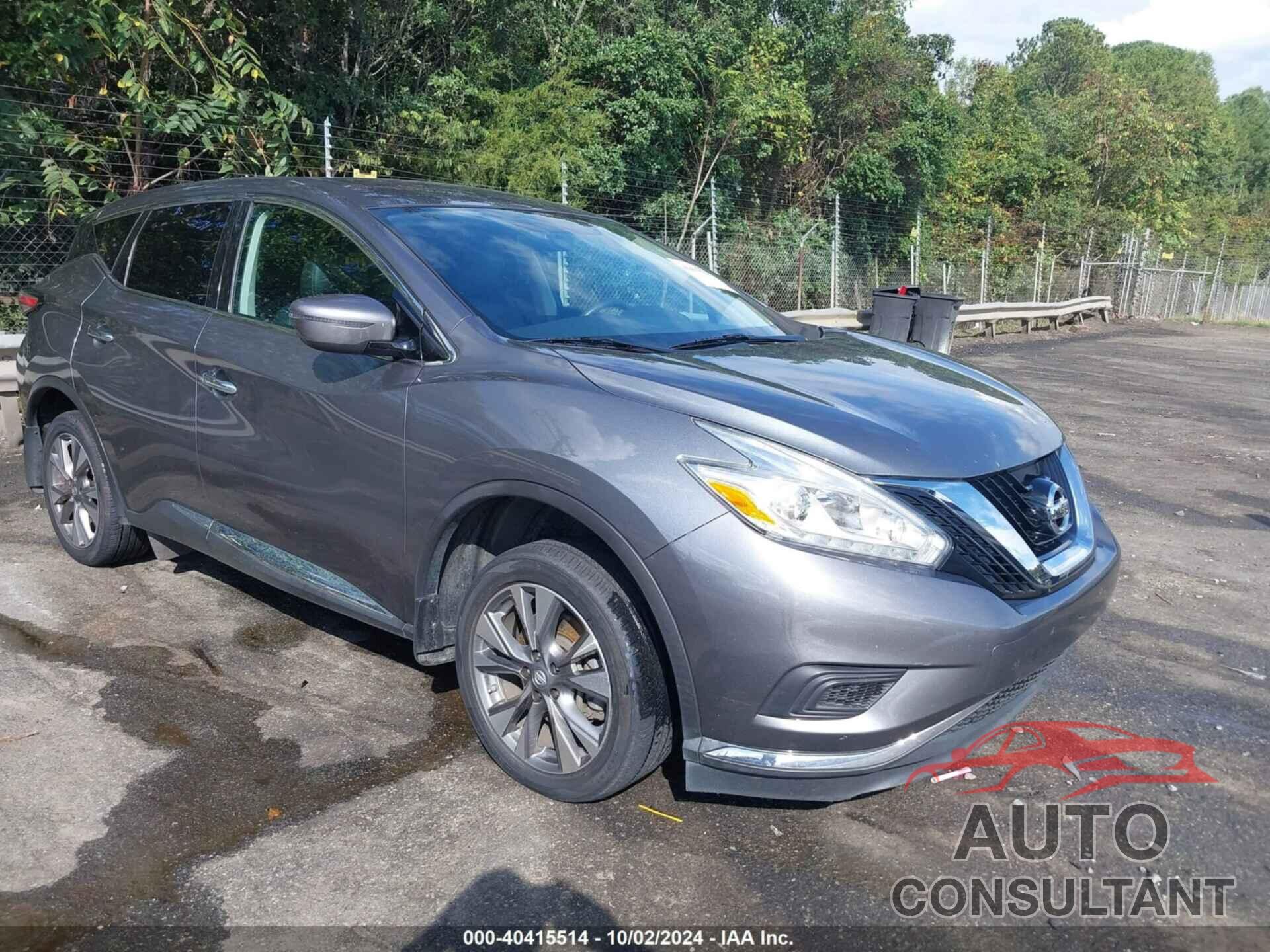 NISSAN MURANO 2017 - 5N1AZ2MG7HN157029