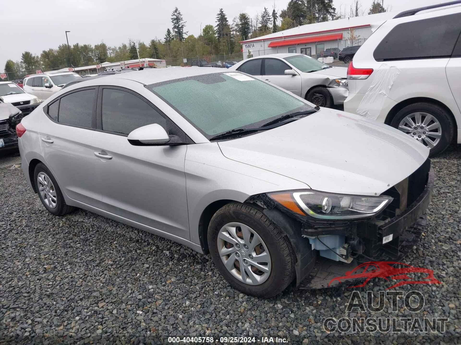 HYUNDAI ELANTRA 2018 - 5NPD74LF7JH259545