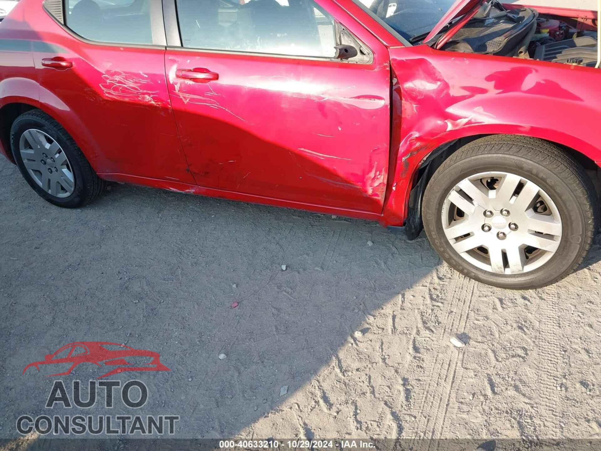 DODGE AVENGER 2013 - 1C3CDZAB5DN530161