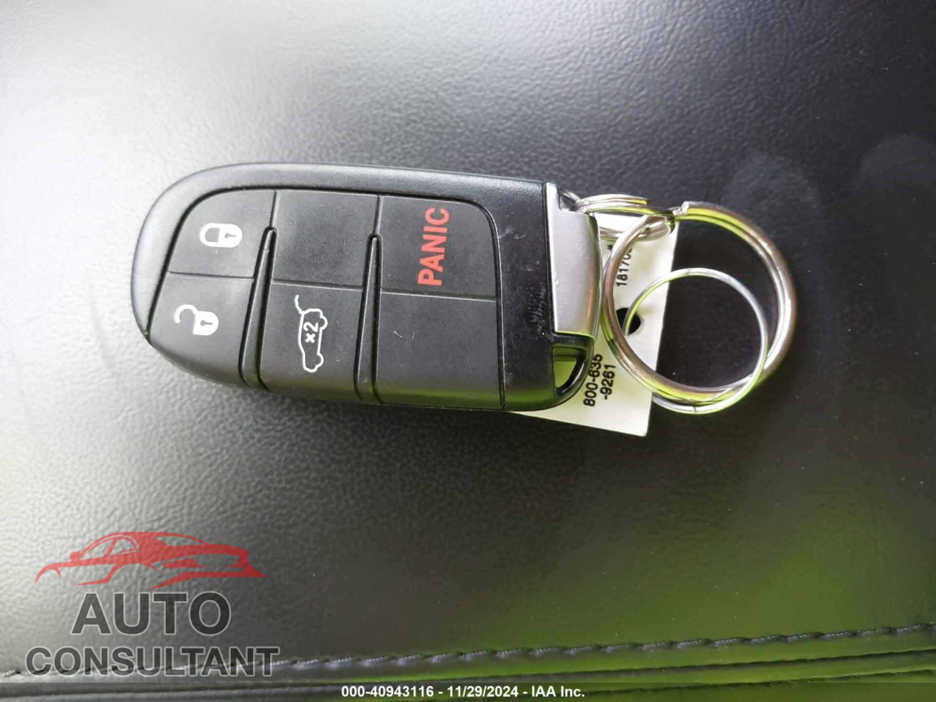 DODGE DURANGO 2019 - 1C4RDJAG9KC753864