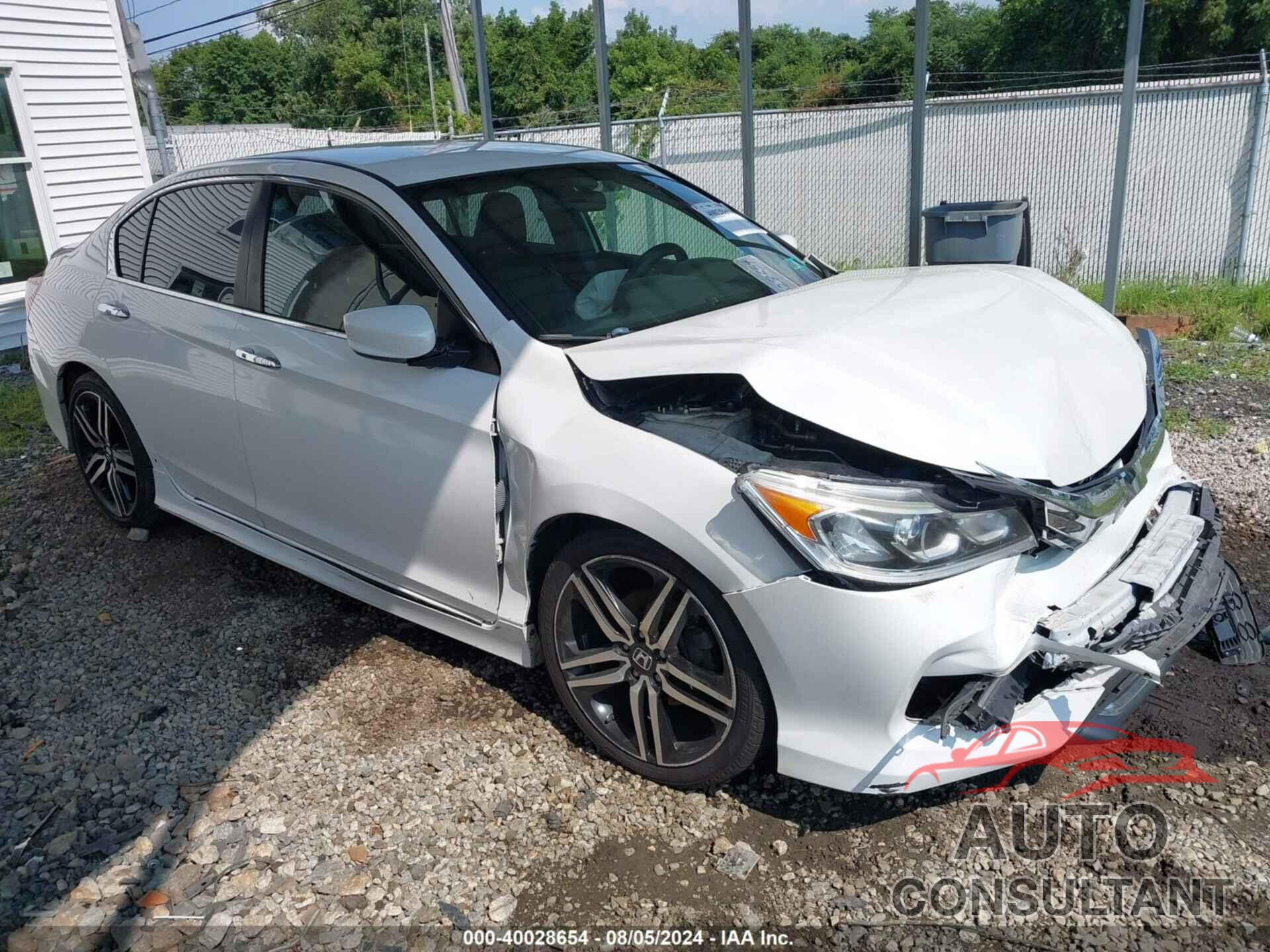 HONDA ACCORD 2016 - 1HGCR2F58GA050796