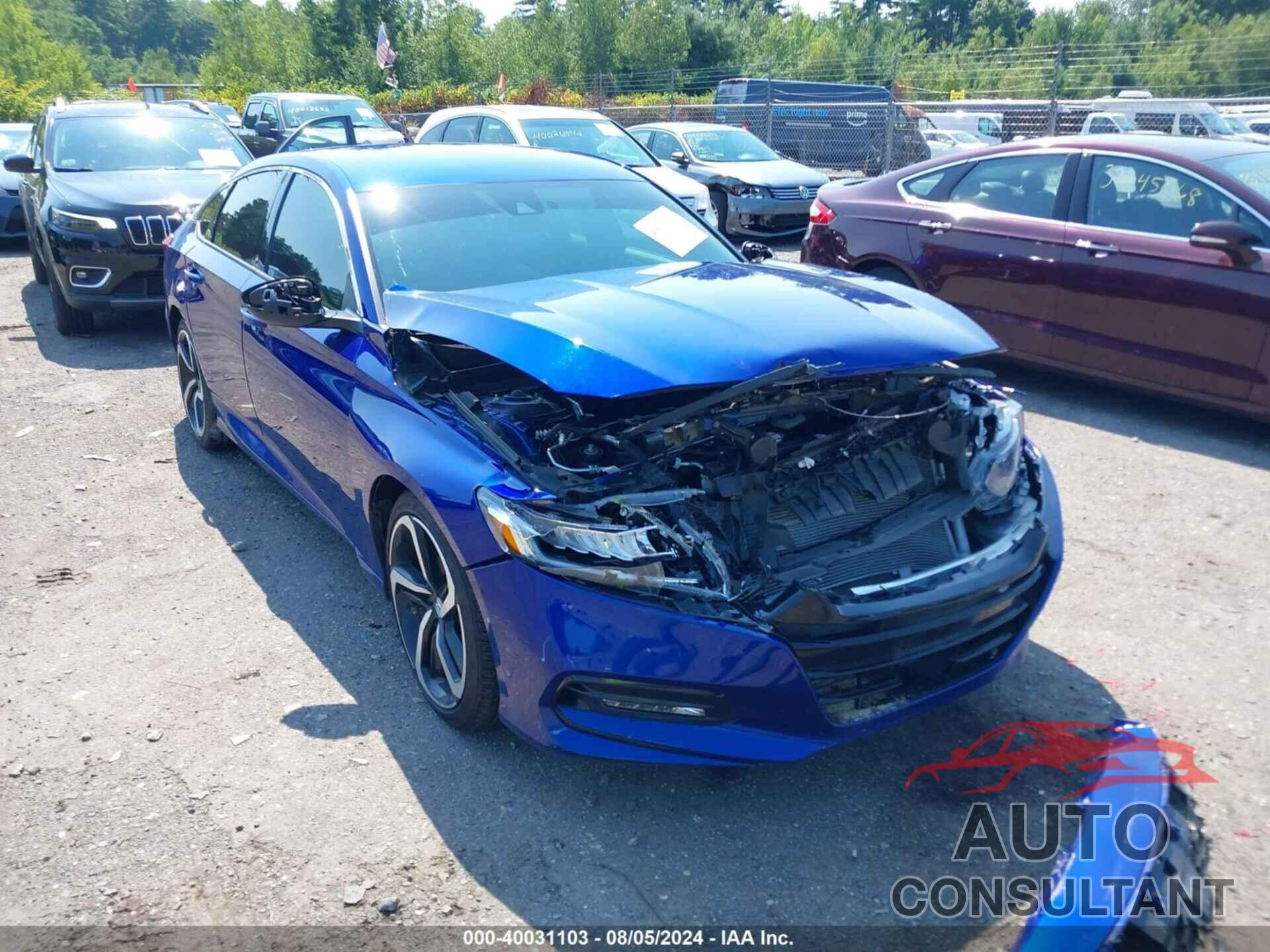 HONDA ACCORD 2019 - 1HGCV1F36KA167337