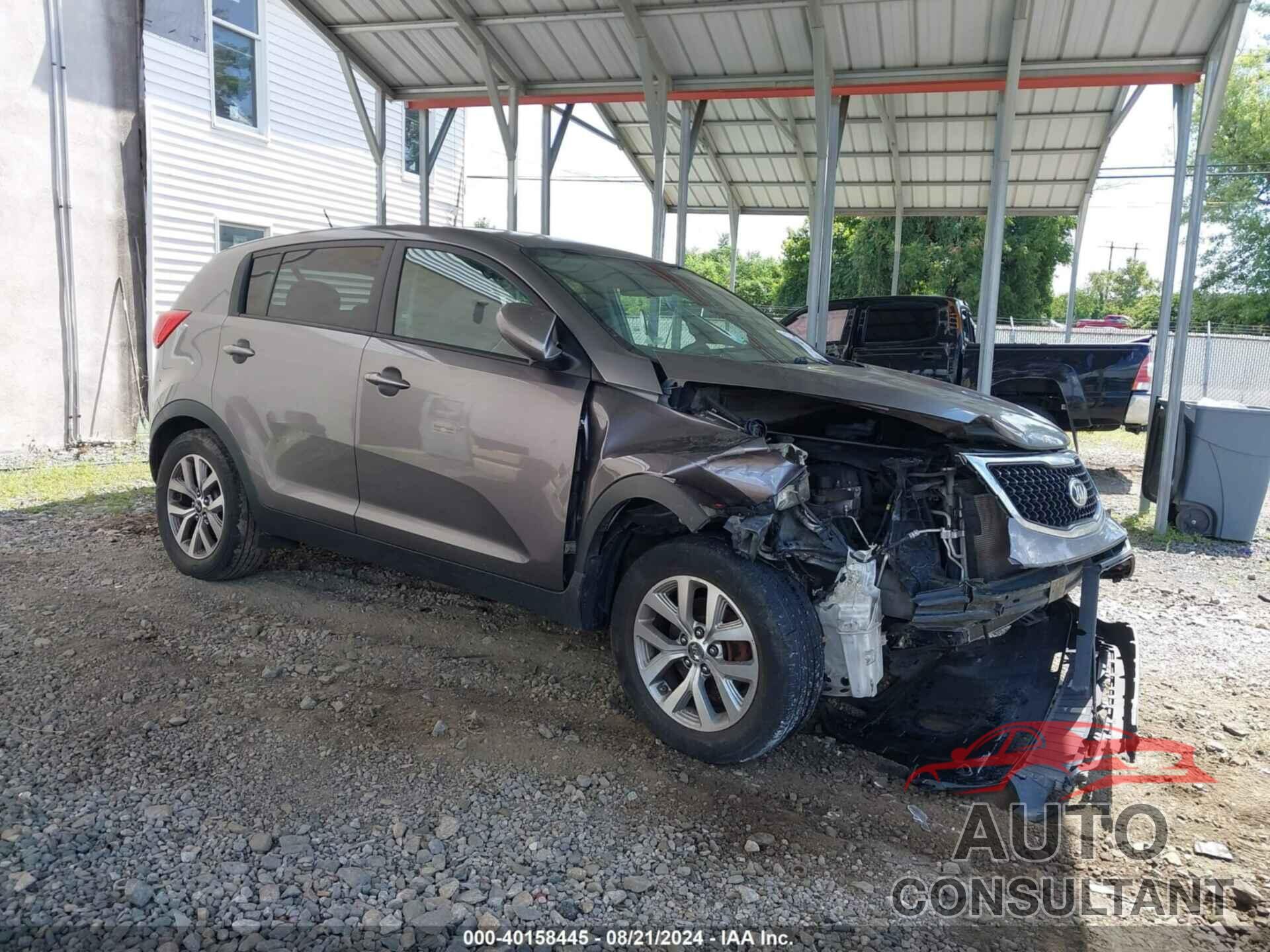 KIA SPORTAGE 2016 - KNDPBCAC6G7809524