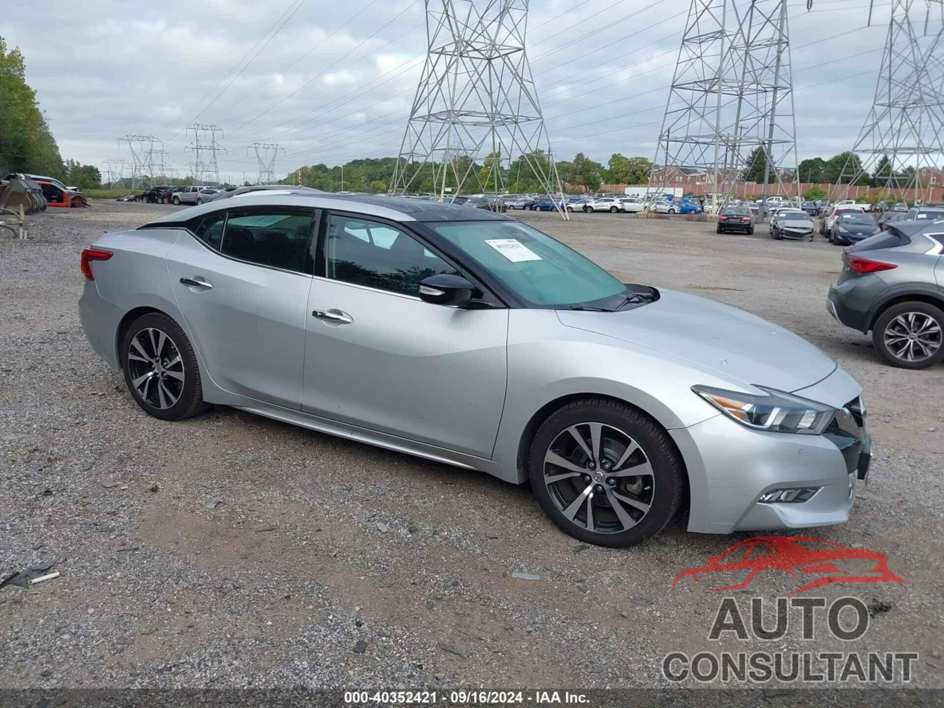 NISSAN MAXIMA 2018 - 1N4AA6AP0JC387025