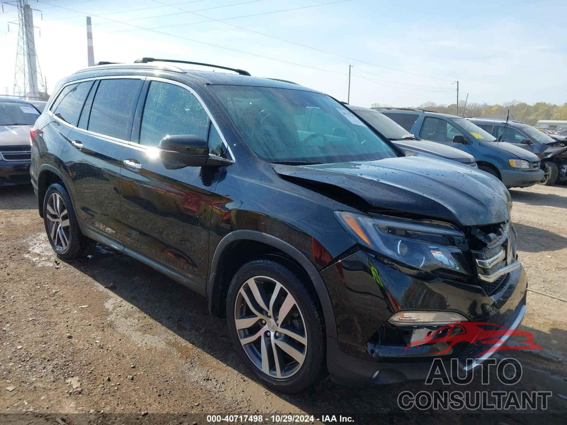 HONDA PILOT 2017 - 5FNYF6H90HB029681