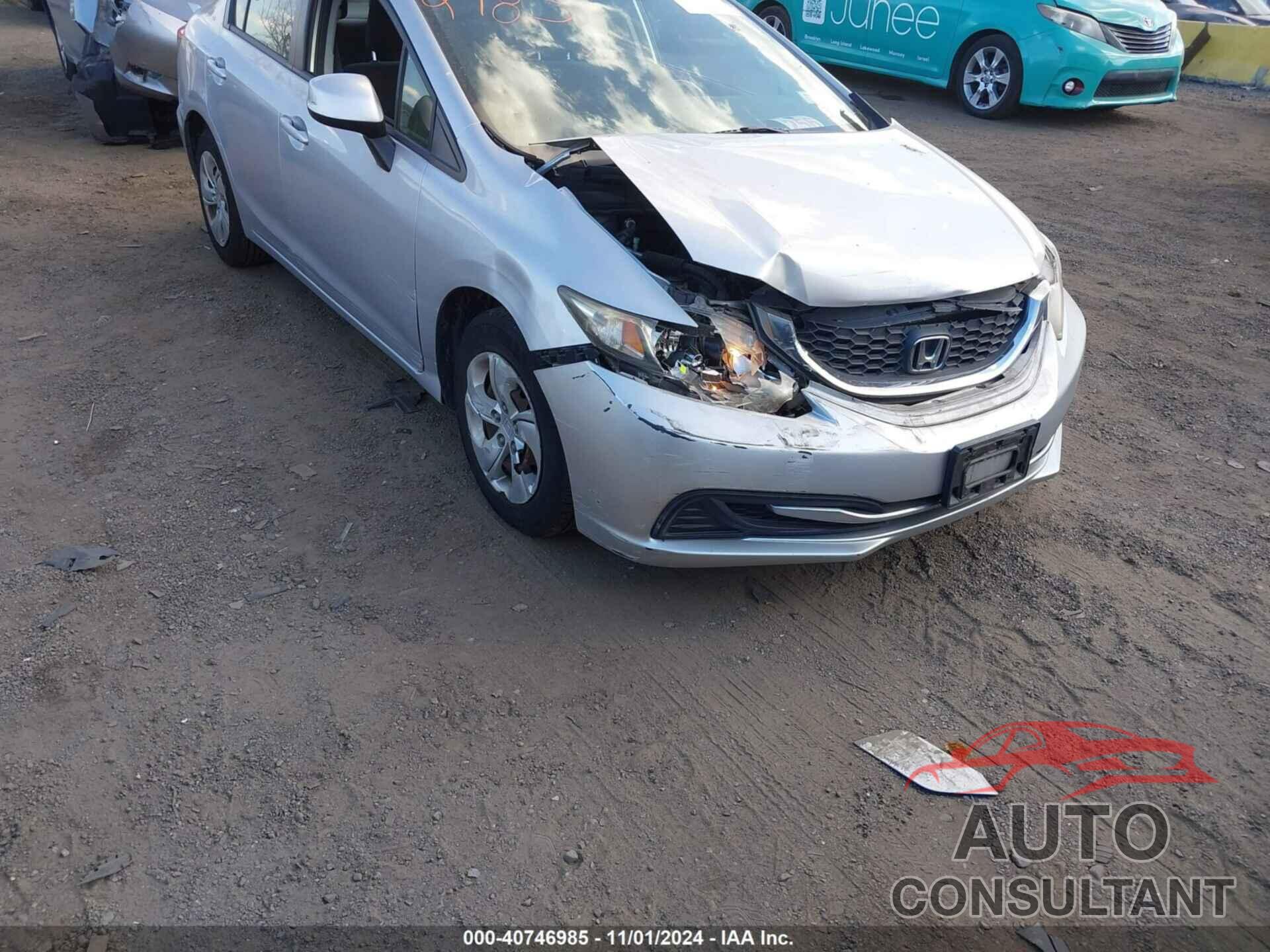 HONDA CIVIC 2013 - 19XFB2F56DE288994