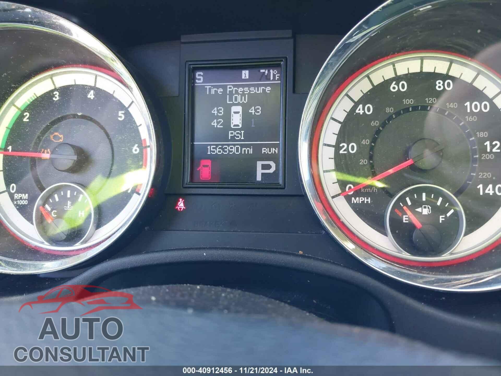 DODGE DURANGO 2012 - 1C4SDHDT5CC112540