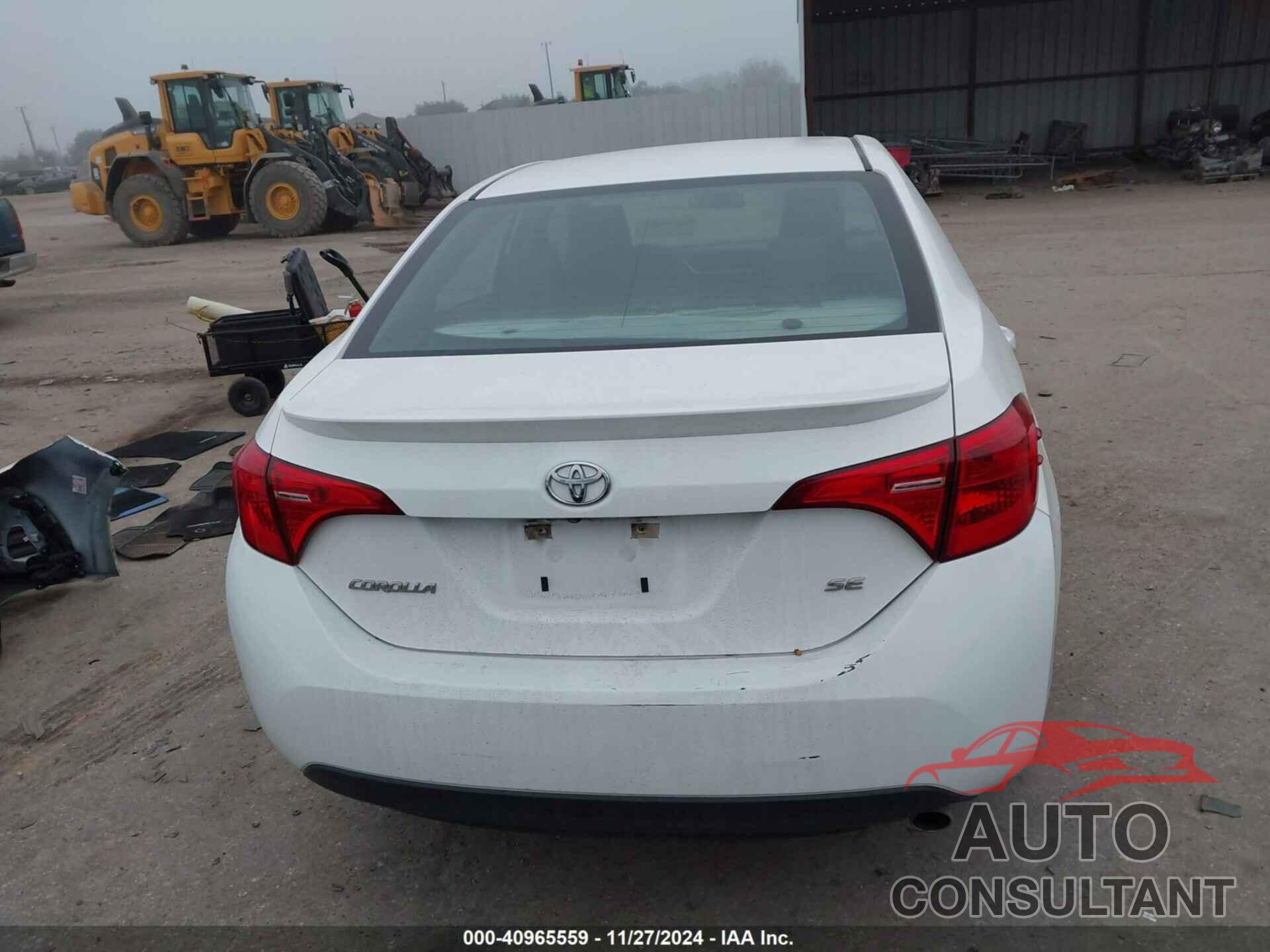 TOYOTA COROLLA 2019 - 5YFBURHE2KP916365
