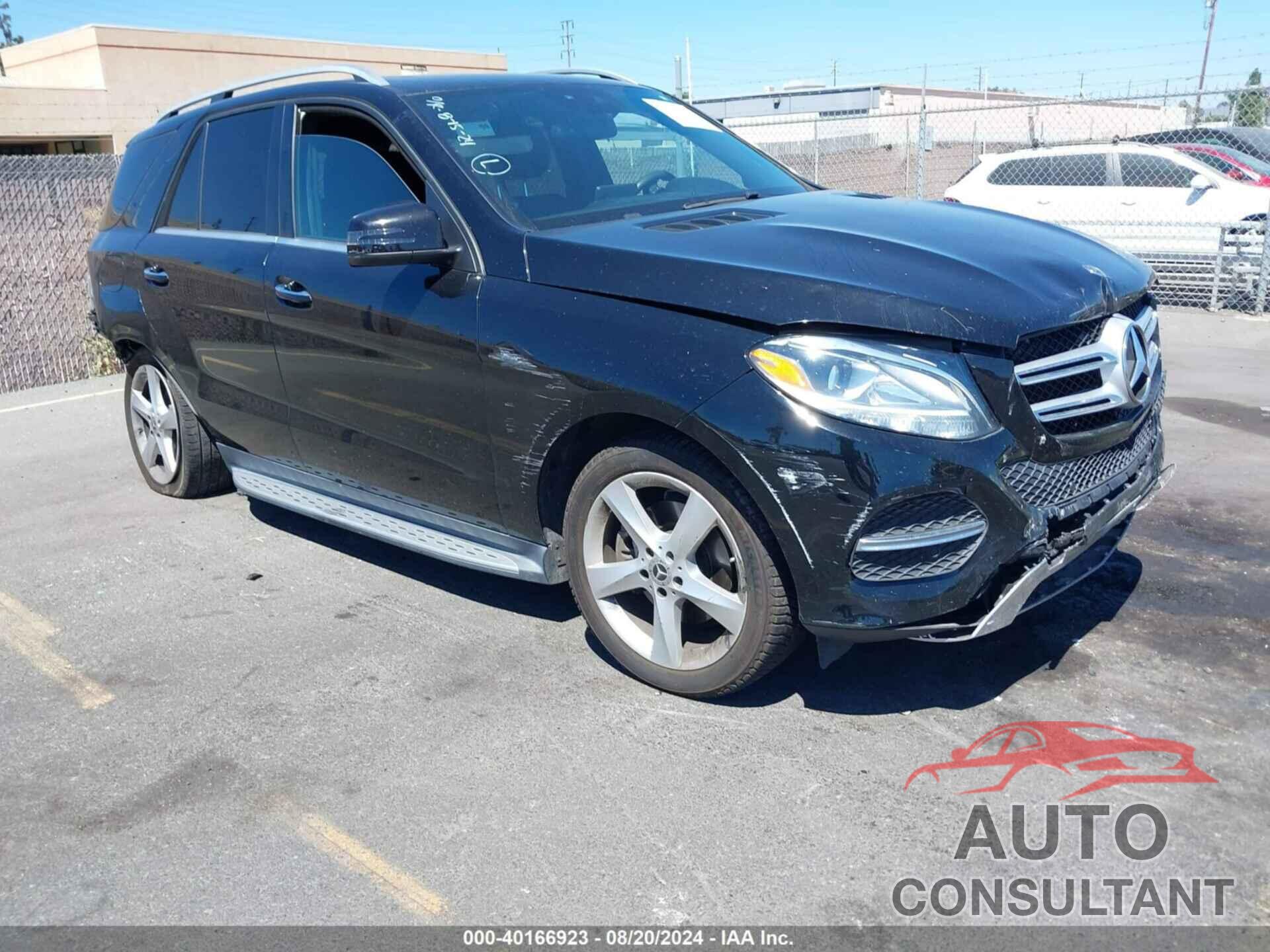 MERCEDES-BENZ GLE 350 2018 - 4JGDA5JB5JB110068