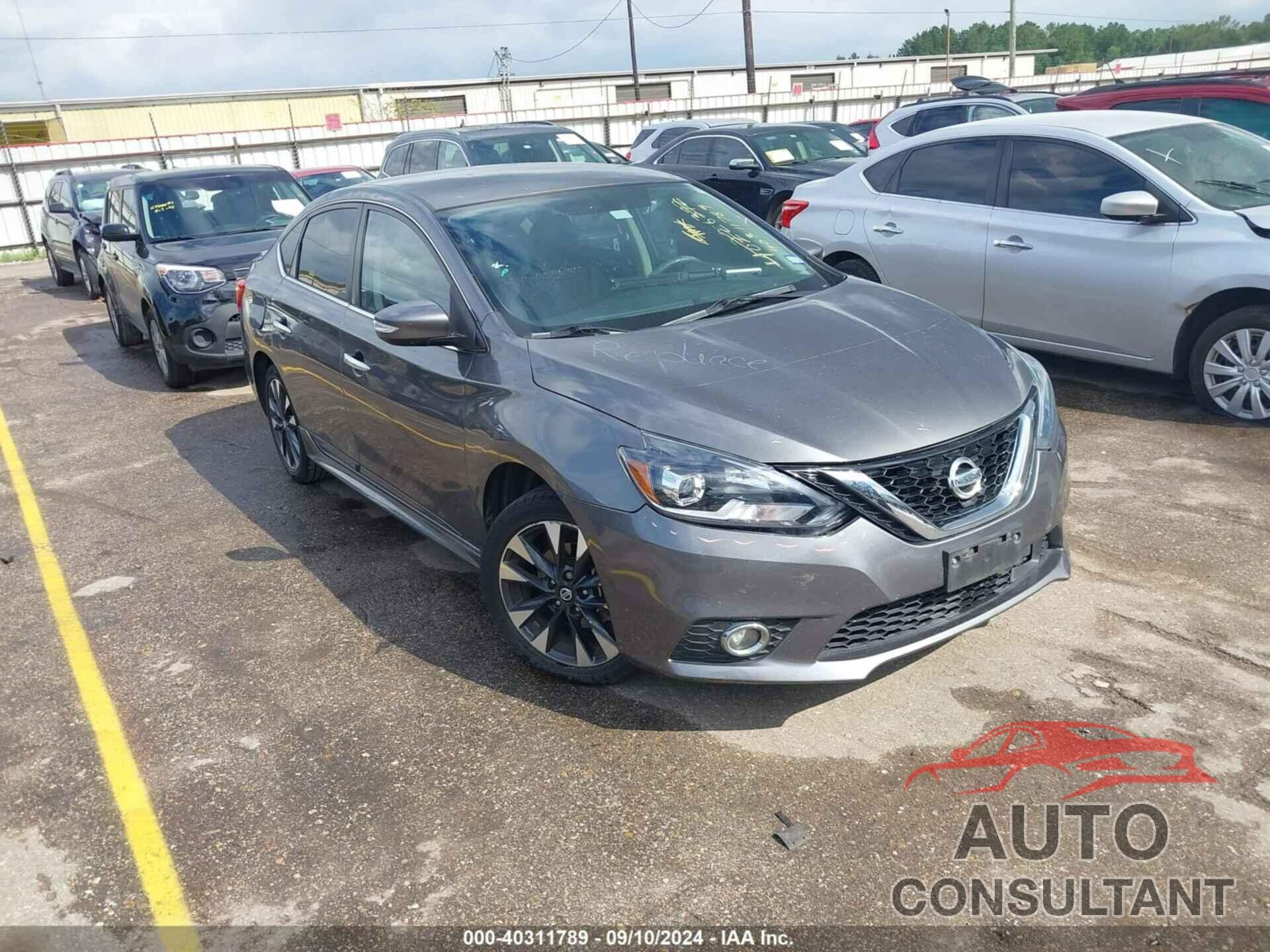 NISSAN SENTRA 2019 - 3N1AB7APXKY258539