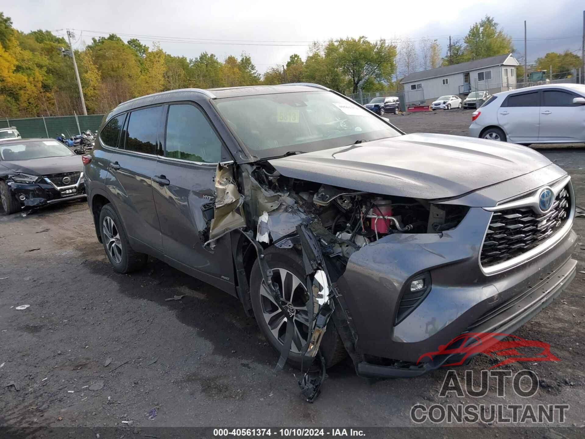 TOYOTA HIGHLANDER 2021 - 5TDHBRCH7MS042946