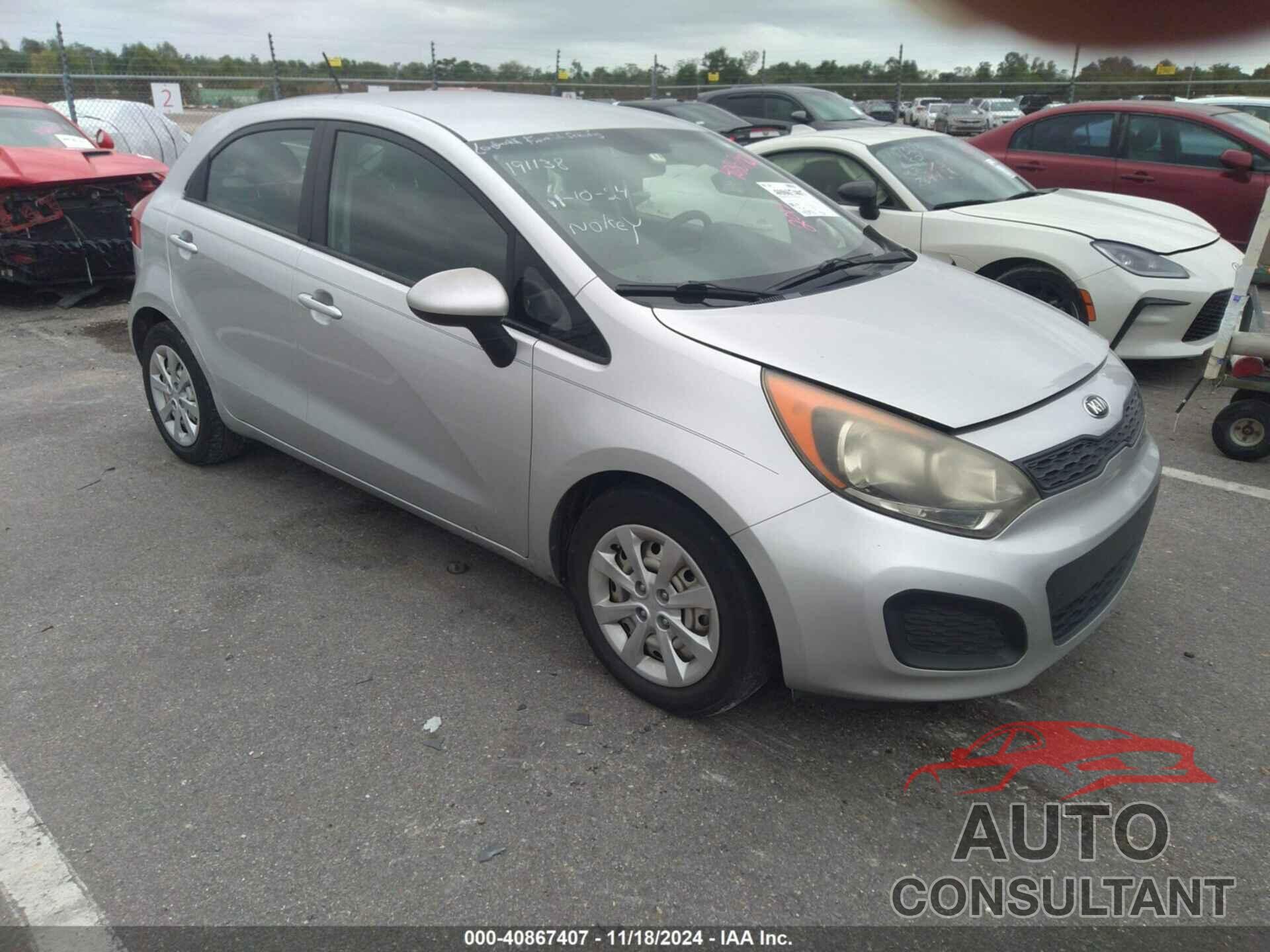 KIA RIO 2013 - KNADM5A30D6191138