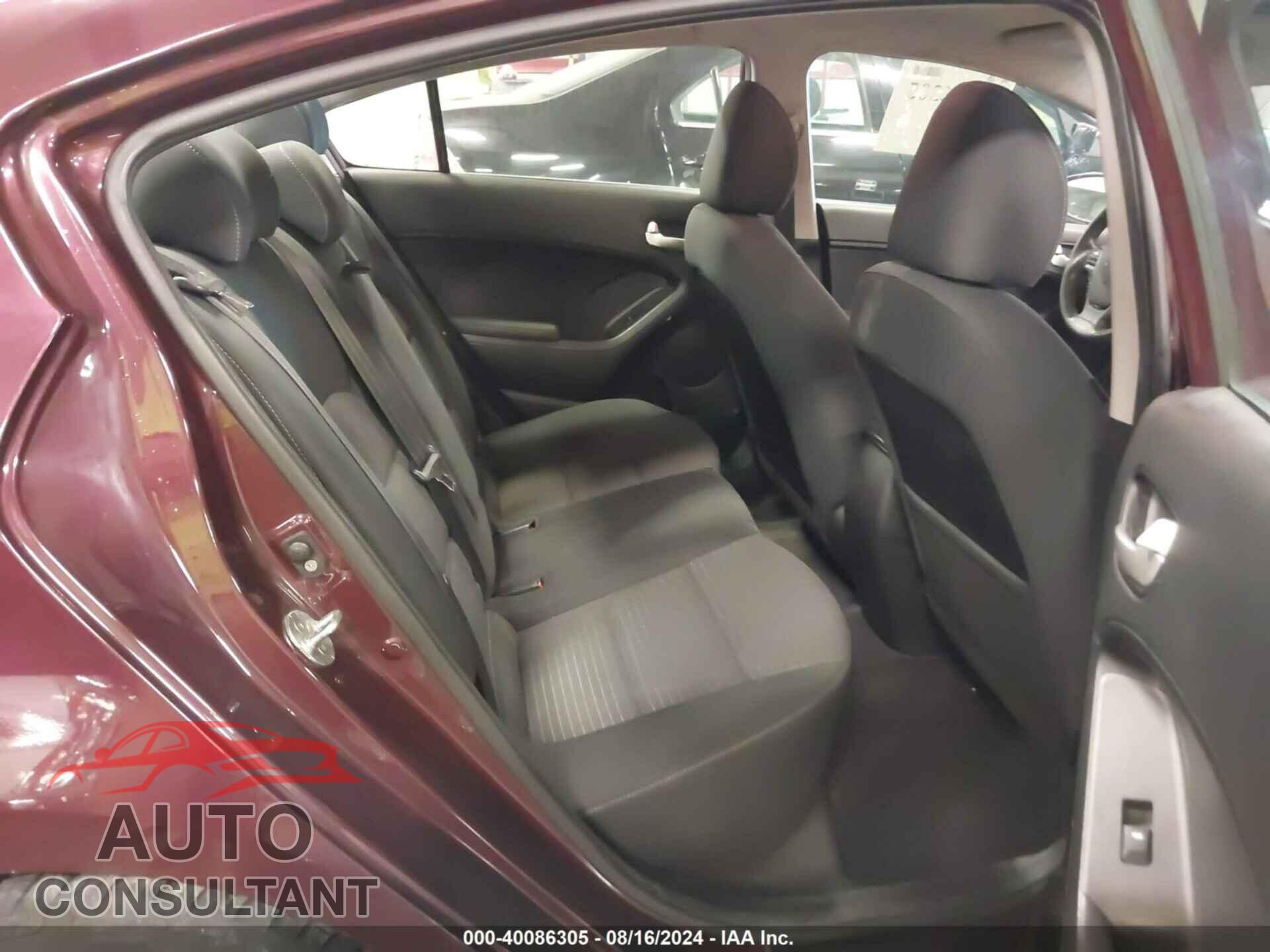 KIA FORTE 2017 - 3KPFL4A74HE140284