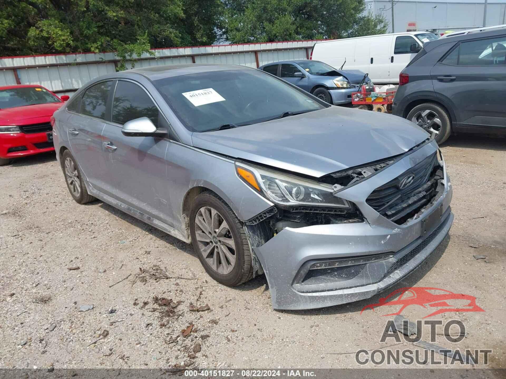 HYUNDAI SONATA 2017 - 5NPE34AF9HH572058