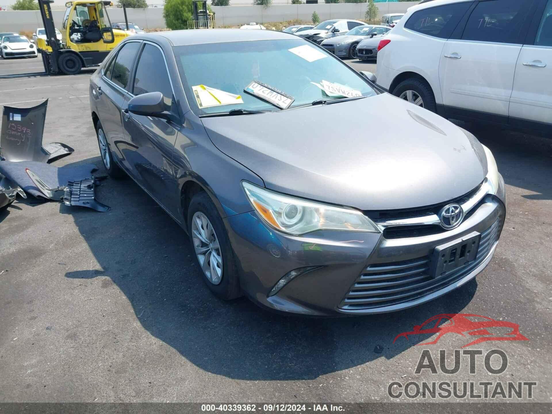 TOYOTA CAMRY 2016 - 4T4BF1FK5GR539935