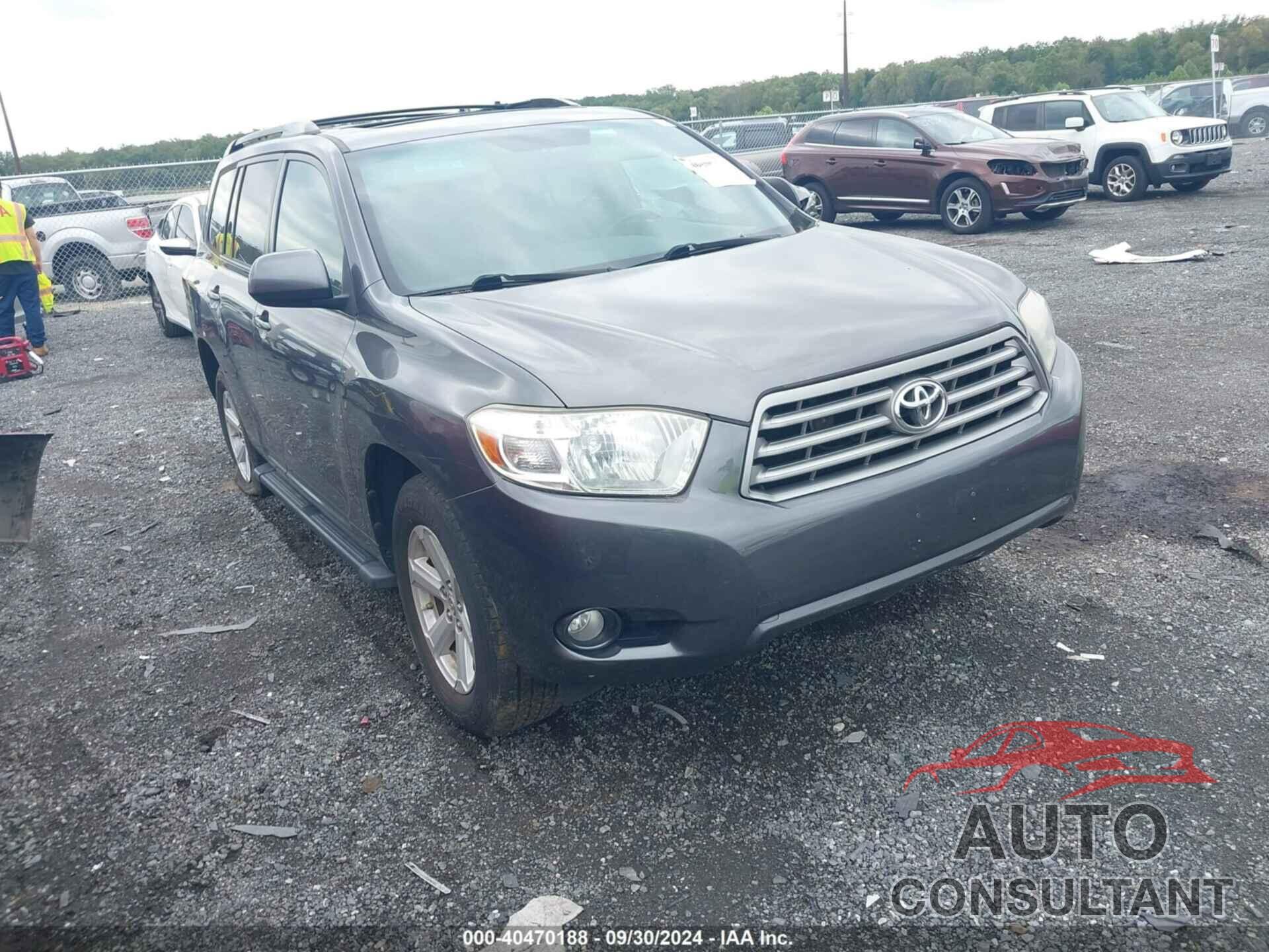 TOYOTA HIGHLANDER 2010 - 5TDKK3EH7AS006136