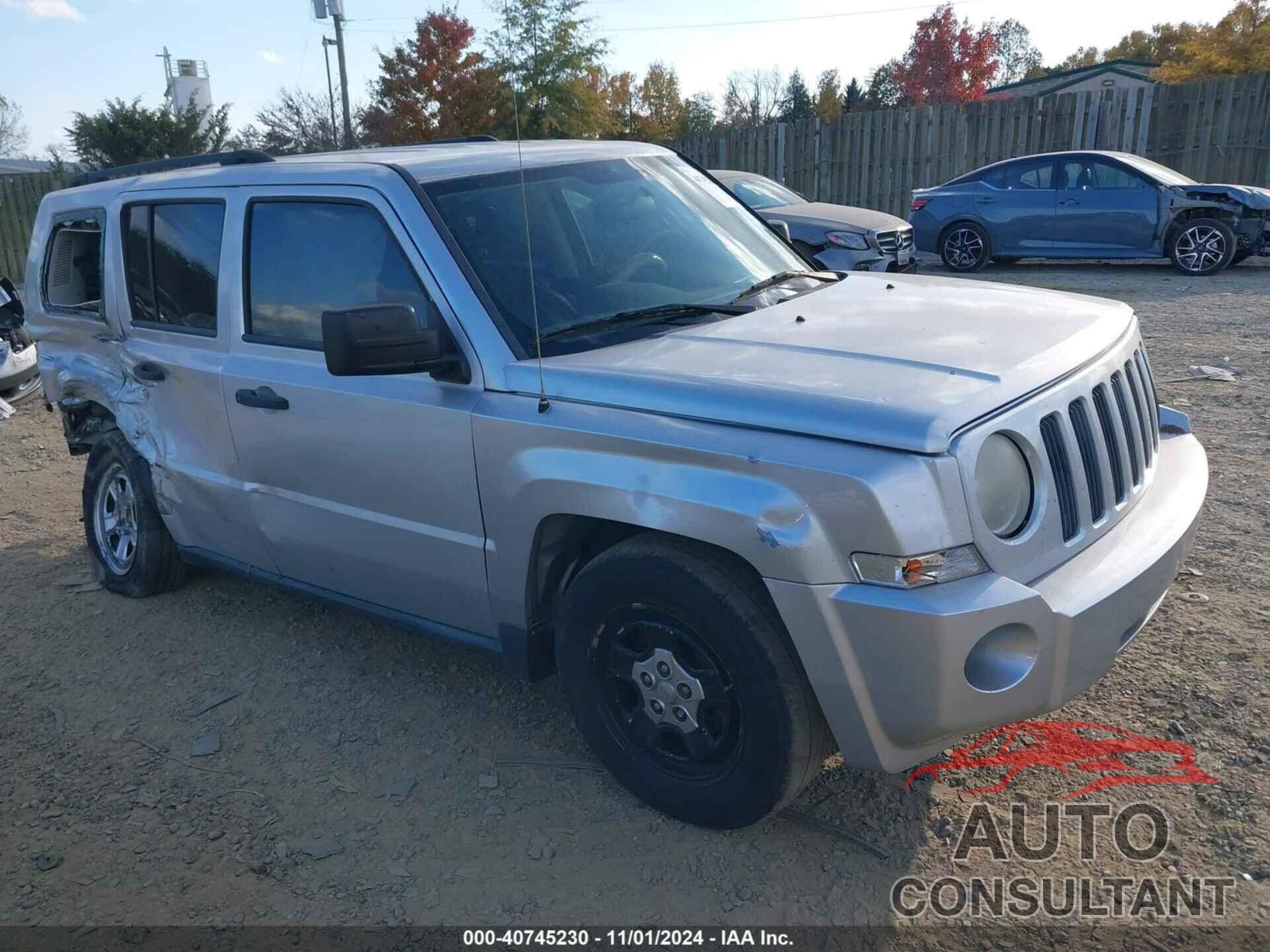 JEEP PATRIOT 2009 - 1J8FT28BX9D122964