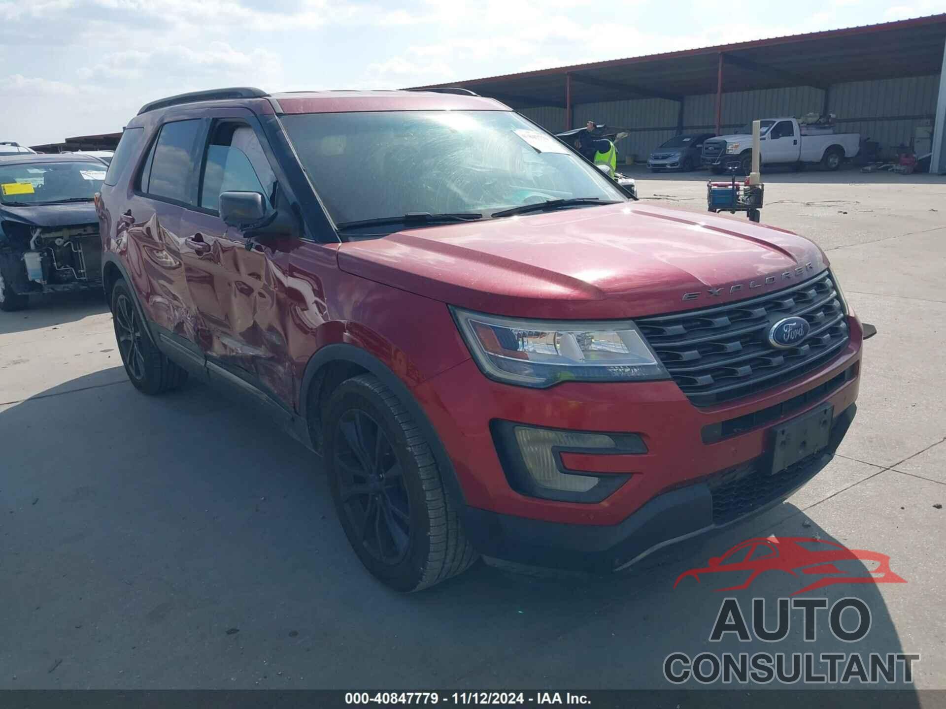 FORD EXPLORER 2017 - 1FM5K7D82HGA93093