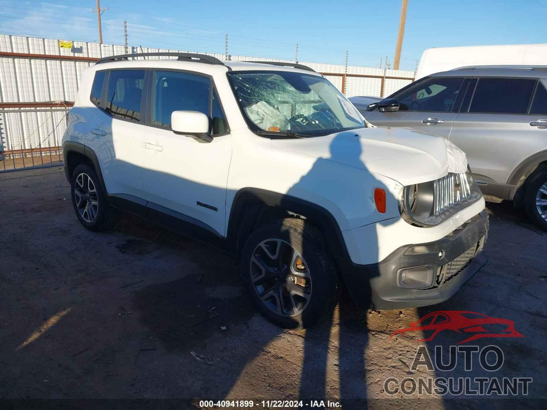 JEEP RENEGADE 2016 - ZACCJBBT5GPD93124