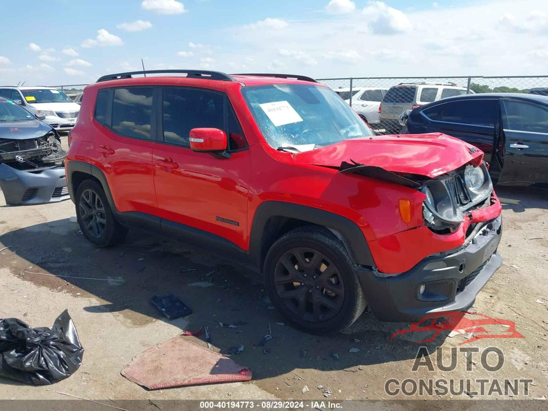 JEEP RENEGADE 2018 - ZACCJABBXJPG85554