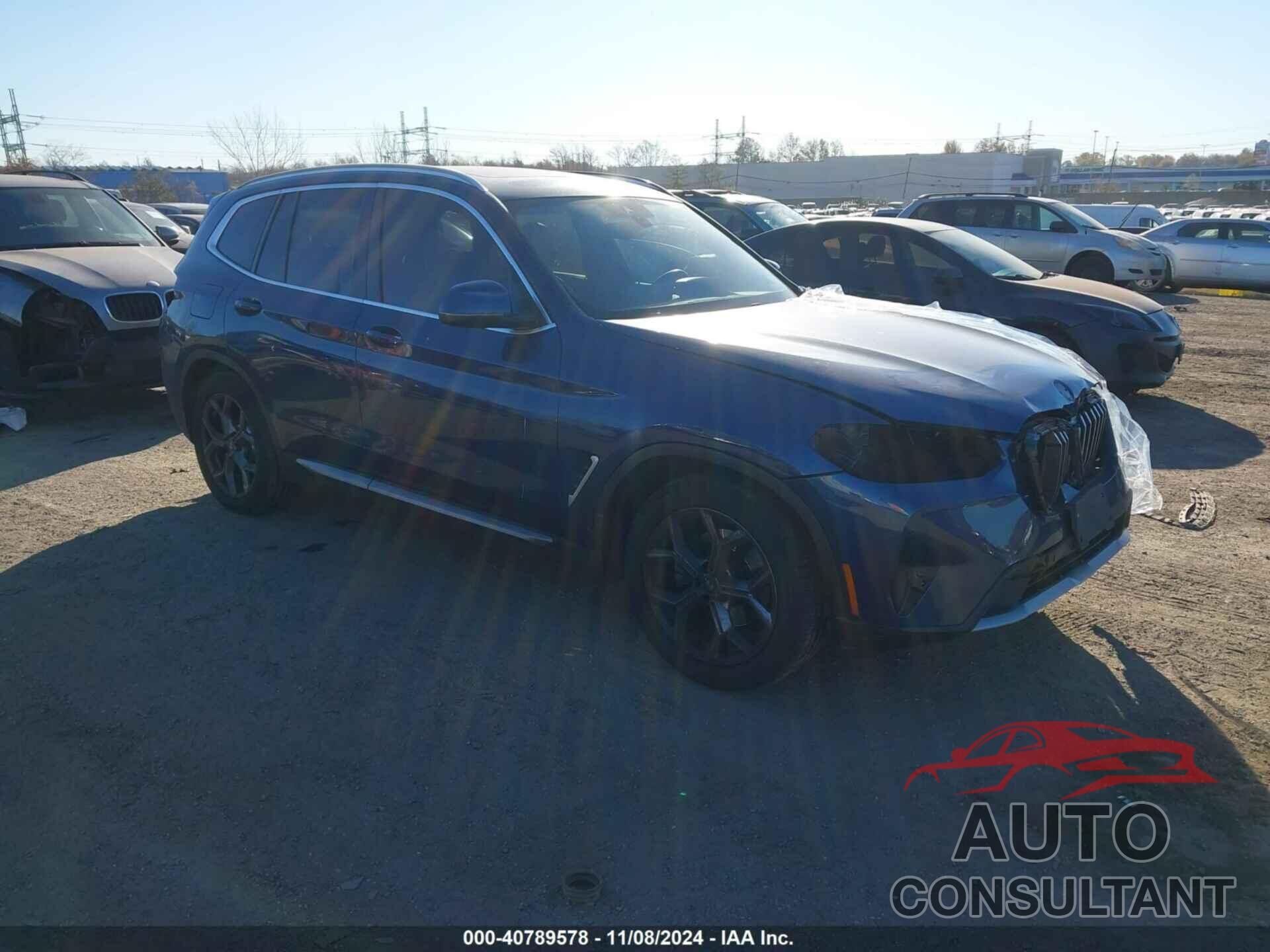 BMW X3 2022 - 5UX53DP09N9L89135