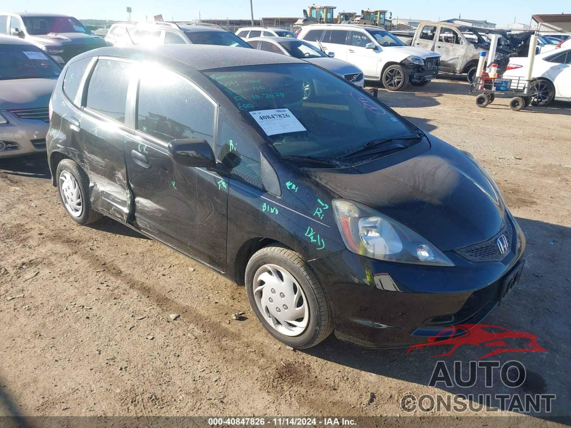 HONDA FIT 2013 - JHMGE8H39DC044188