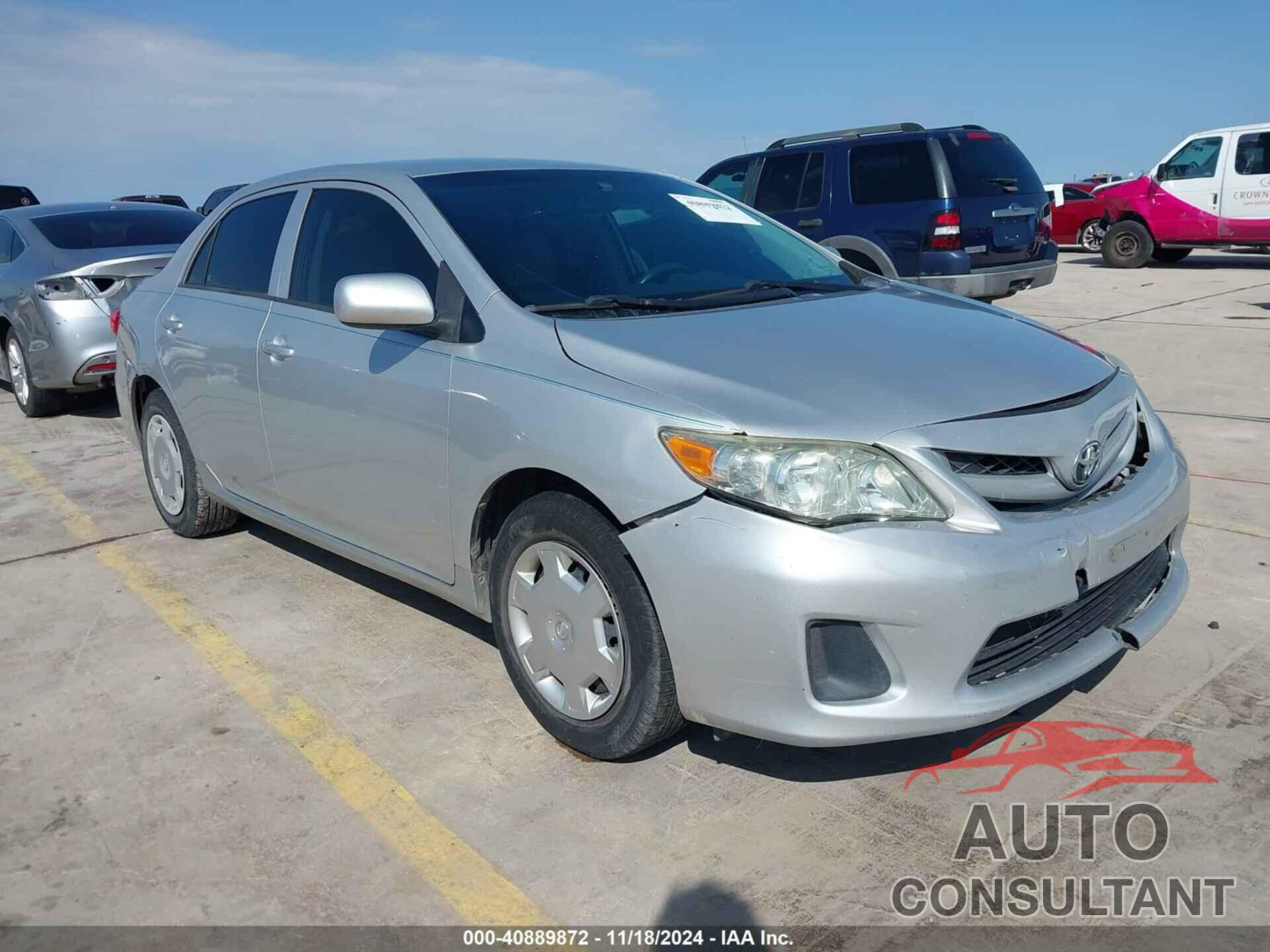 TOYOTA COROLLA 2013 - 5YFBU4EE5DP169192