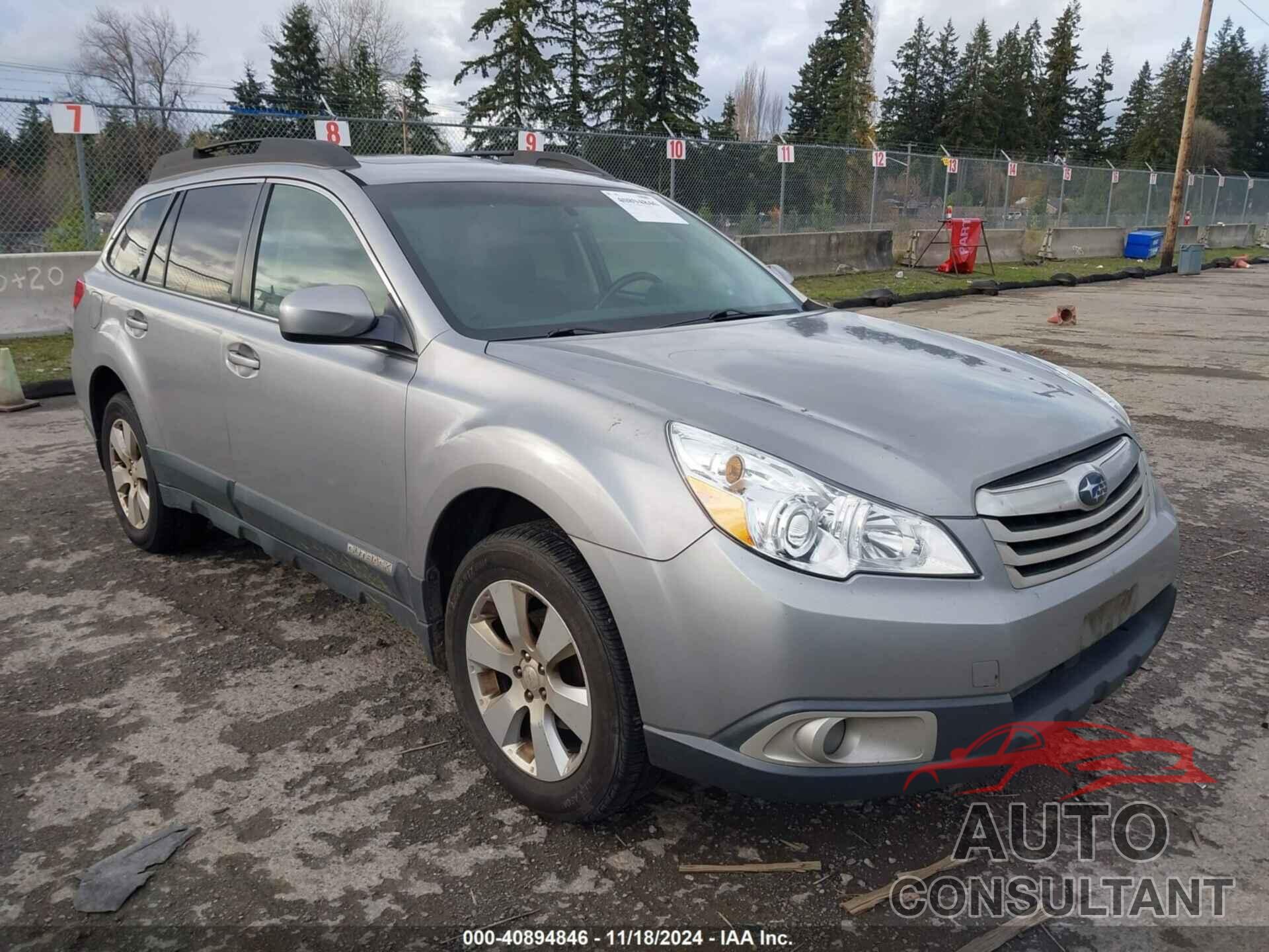 SUBARU OUTBACK 2010 - 4S4BRBGC6A3355440