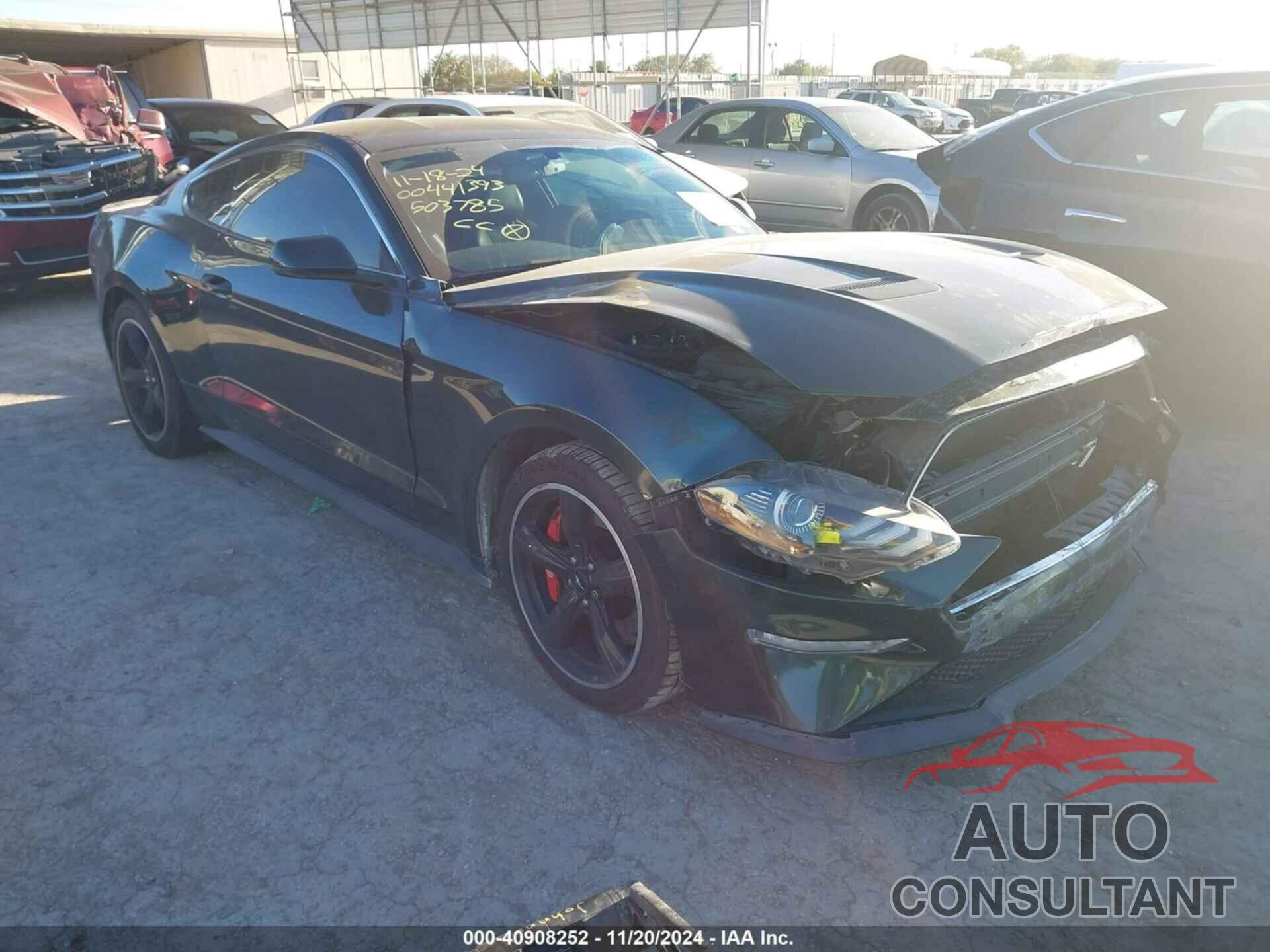 FORD MUSTANG 2019 - 1FA6P8K04K5503785