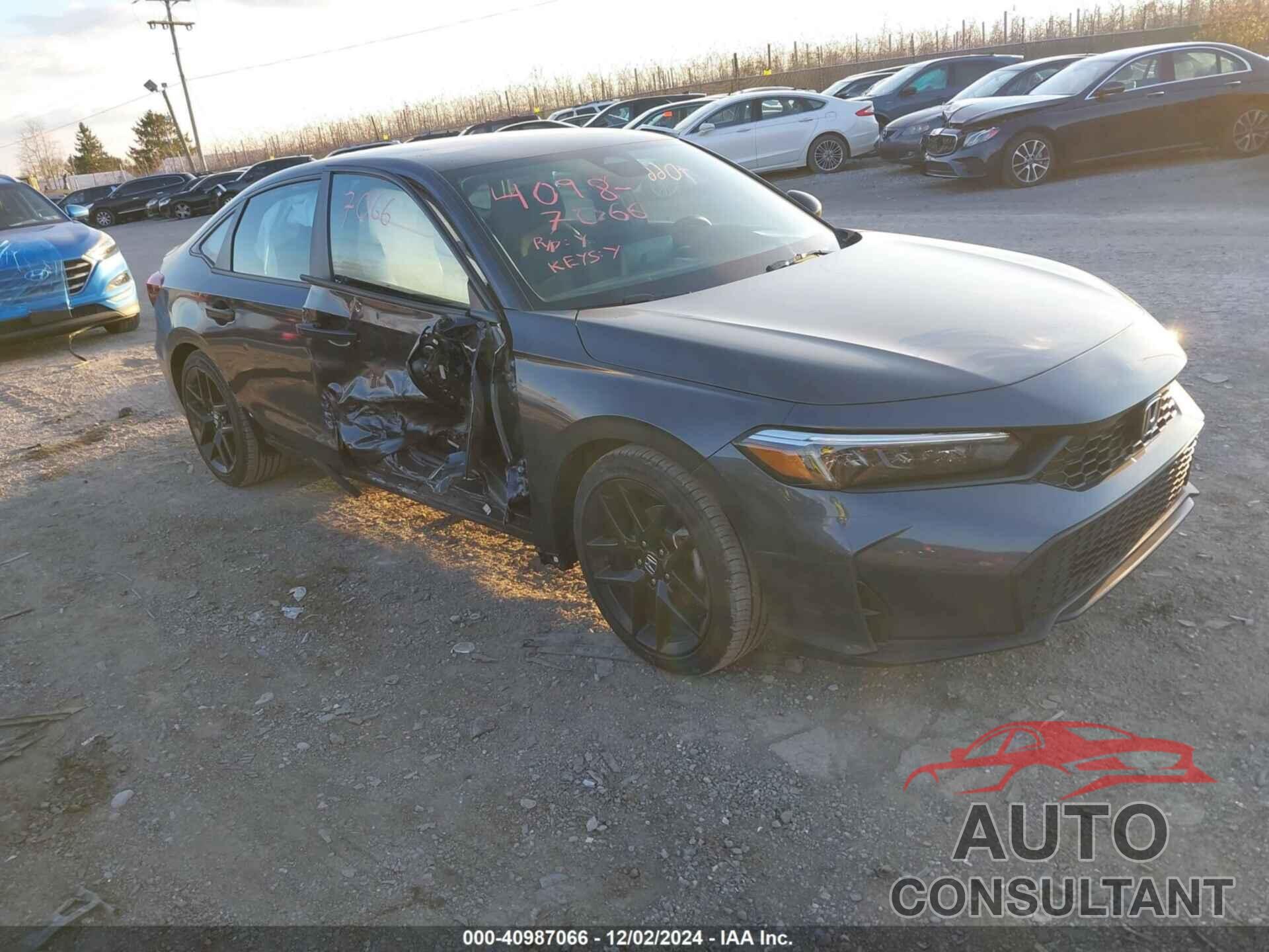 HONDA CIVIC 2025 - 2HGFE2F5XSH512455