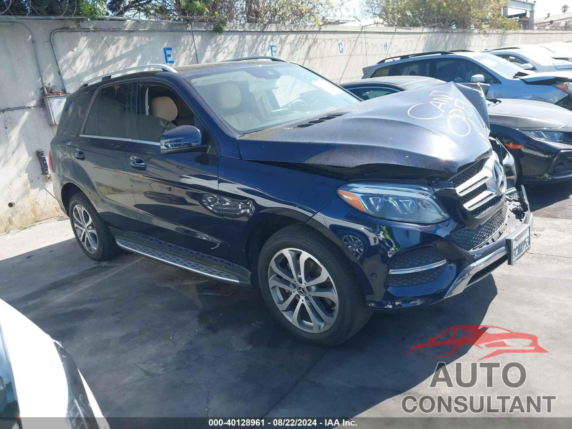 MERCEDES-BENZ GLE 350 2018 - 4JGDA5JB3JB064028