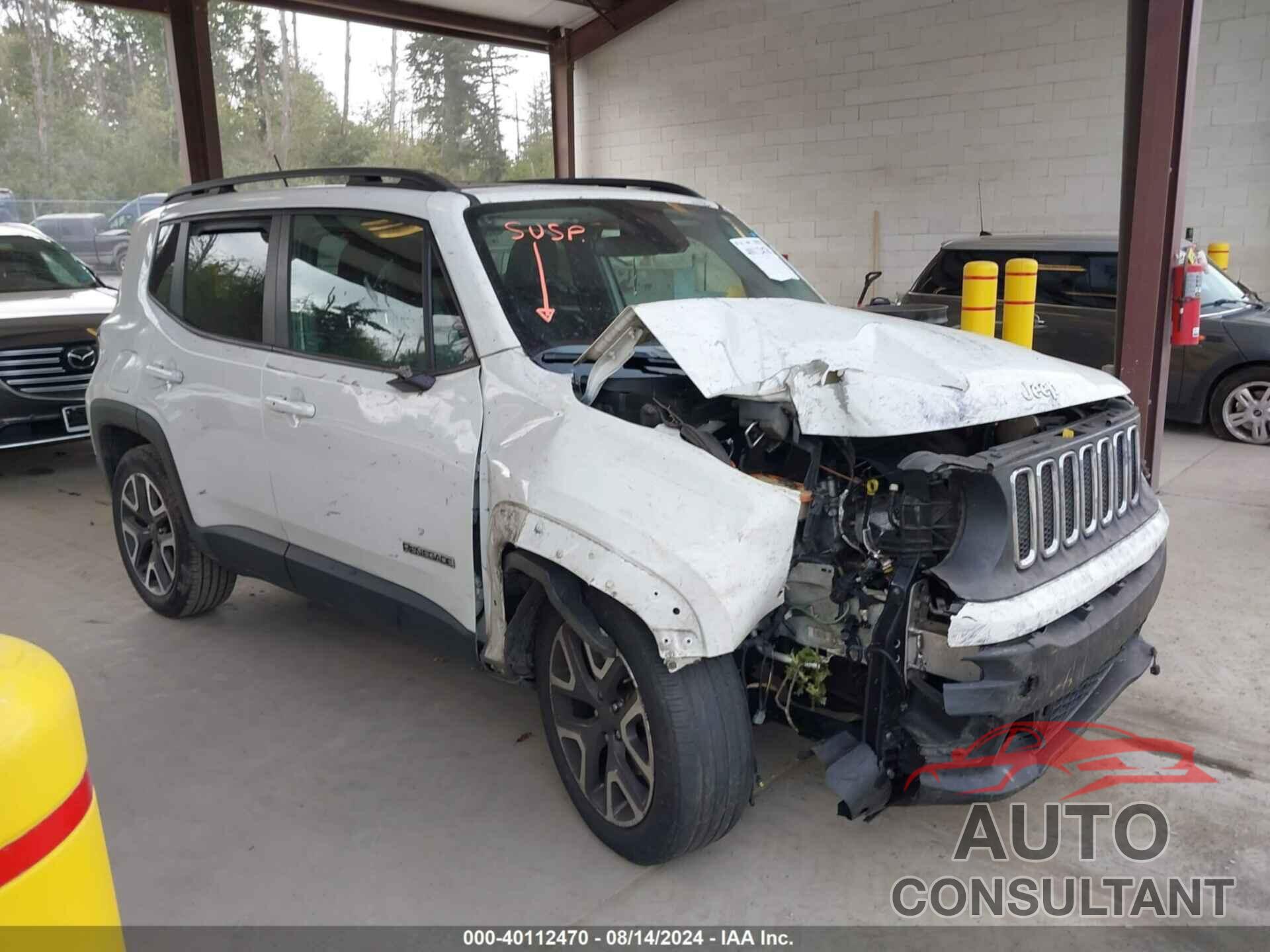 JEEP RENEGADE 2016 - ZACCJABT0GPD73504