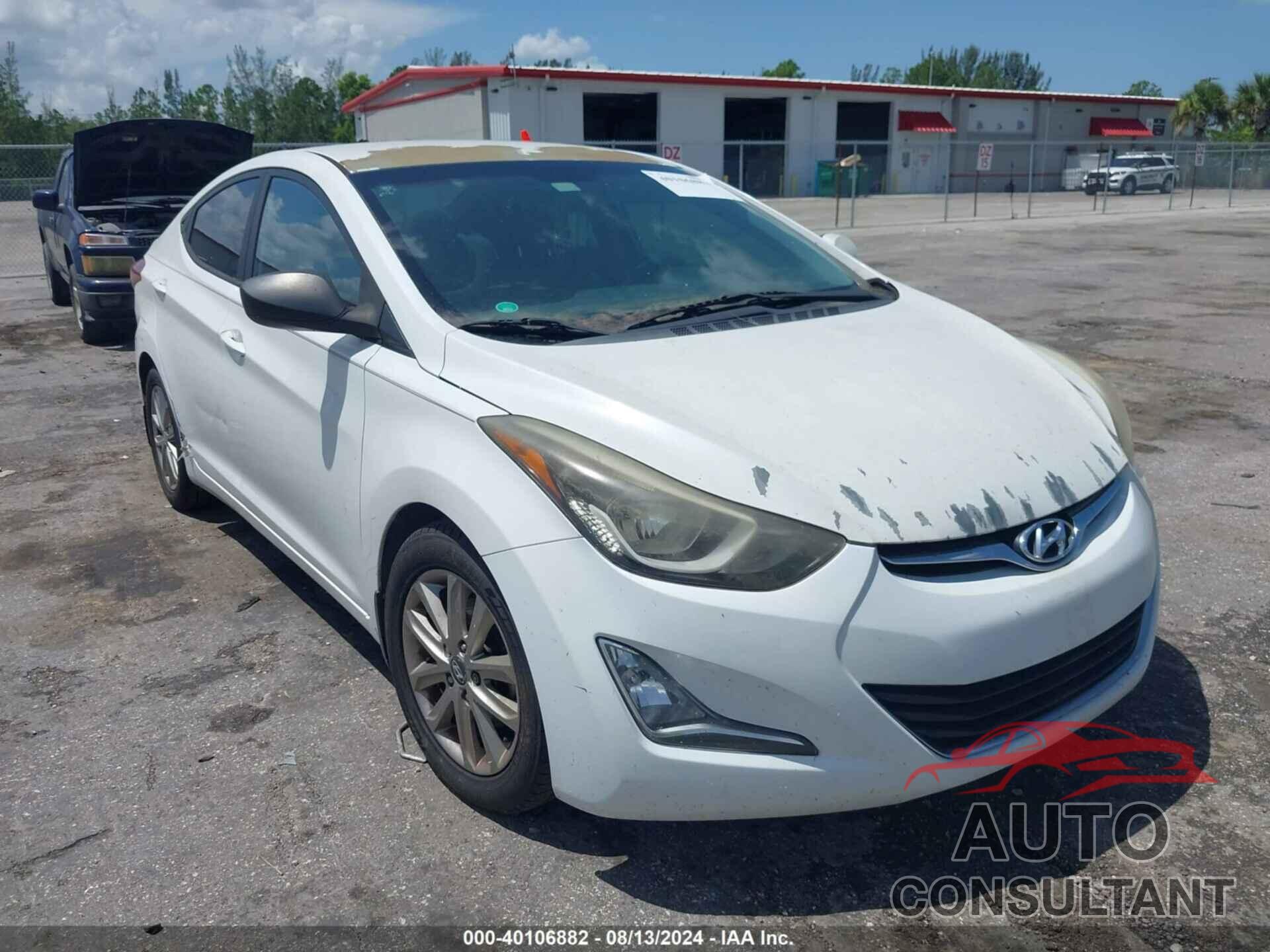 HYUNDAI ELANTRA 2016 - 5NPDH4AE1GH709609