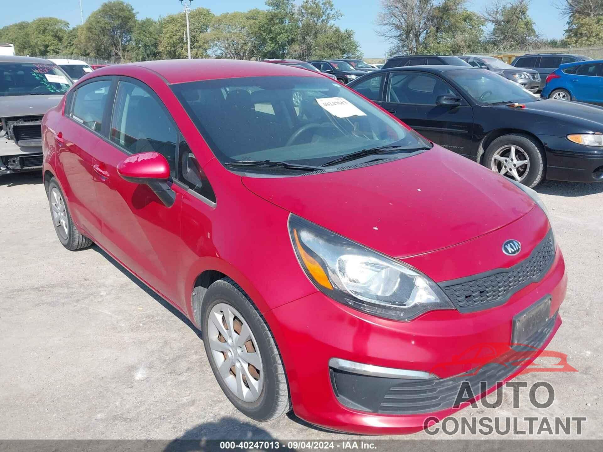 KIA RIO 2017 - KNADM4A33H6015359