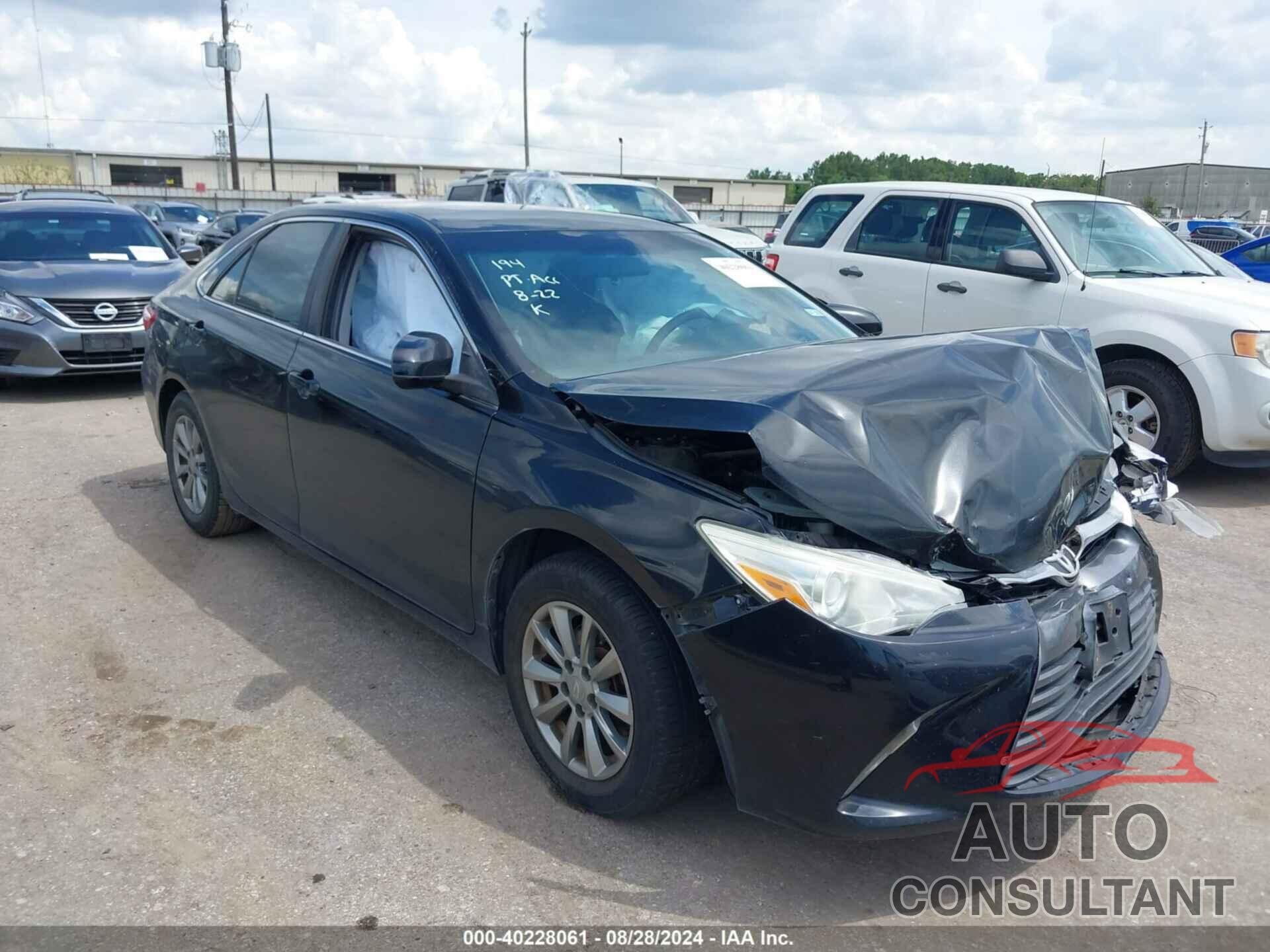 TOYOTA CAMRY 2015 - 4T4BF1FK9FR505043
