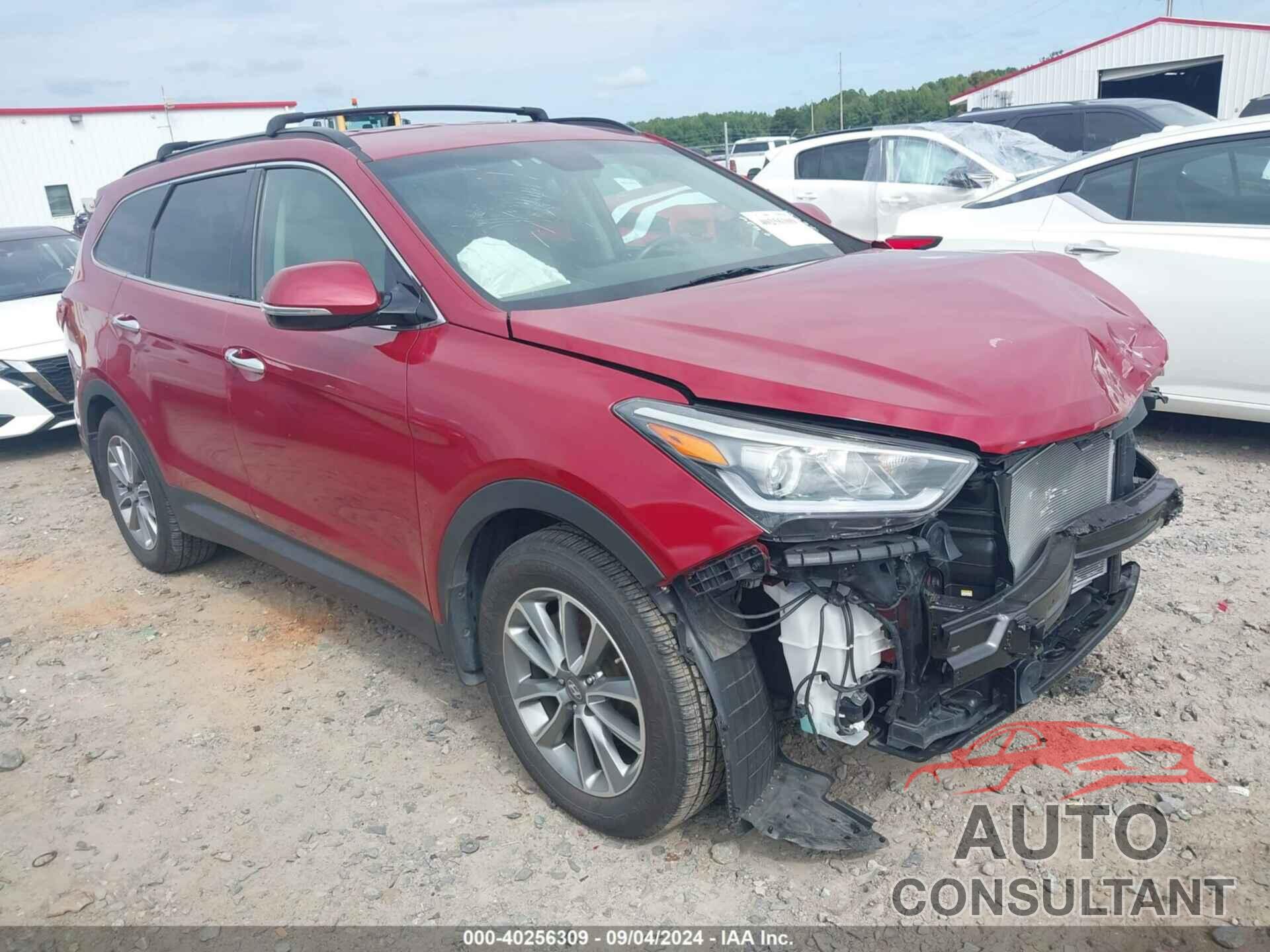 HYUNDAI SANTA FE 2017 - KM8SN4HF2HU239298