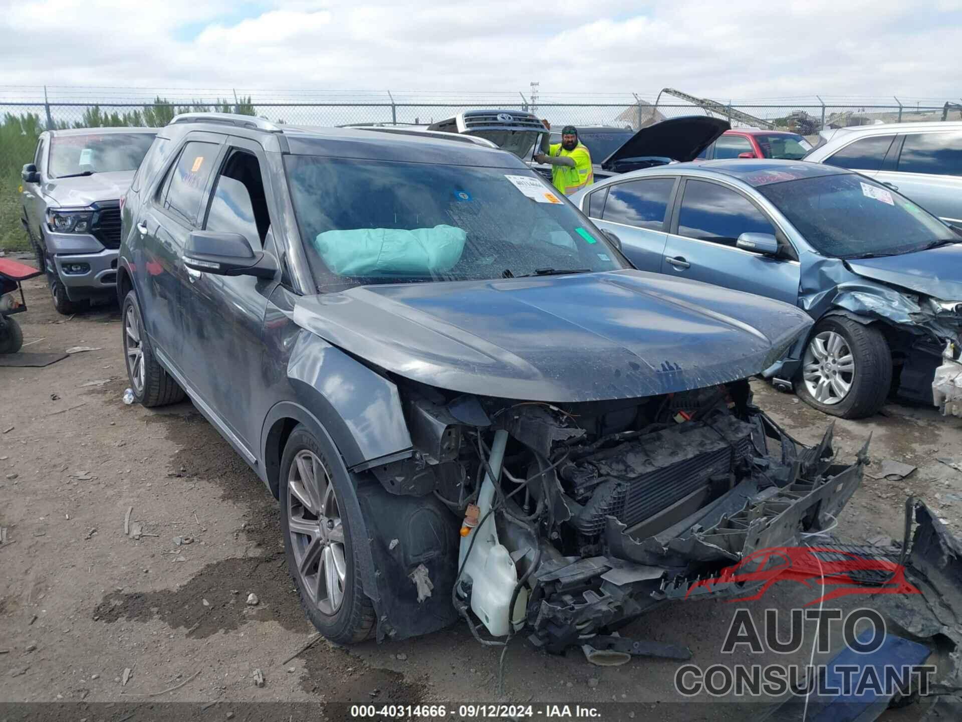 FORD EXPLORER 2017 - 1FM5K7FH6HGE36355