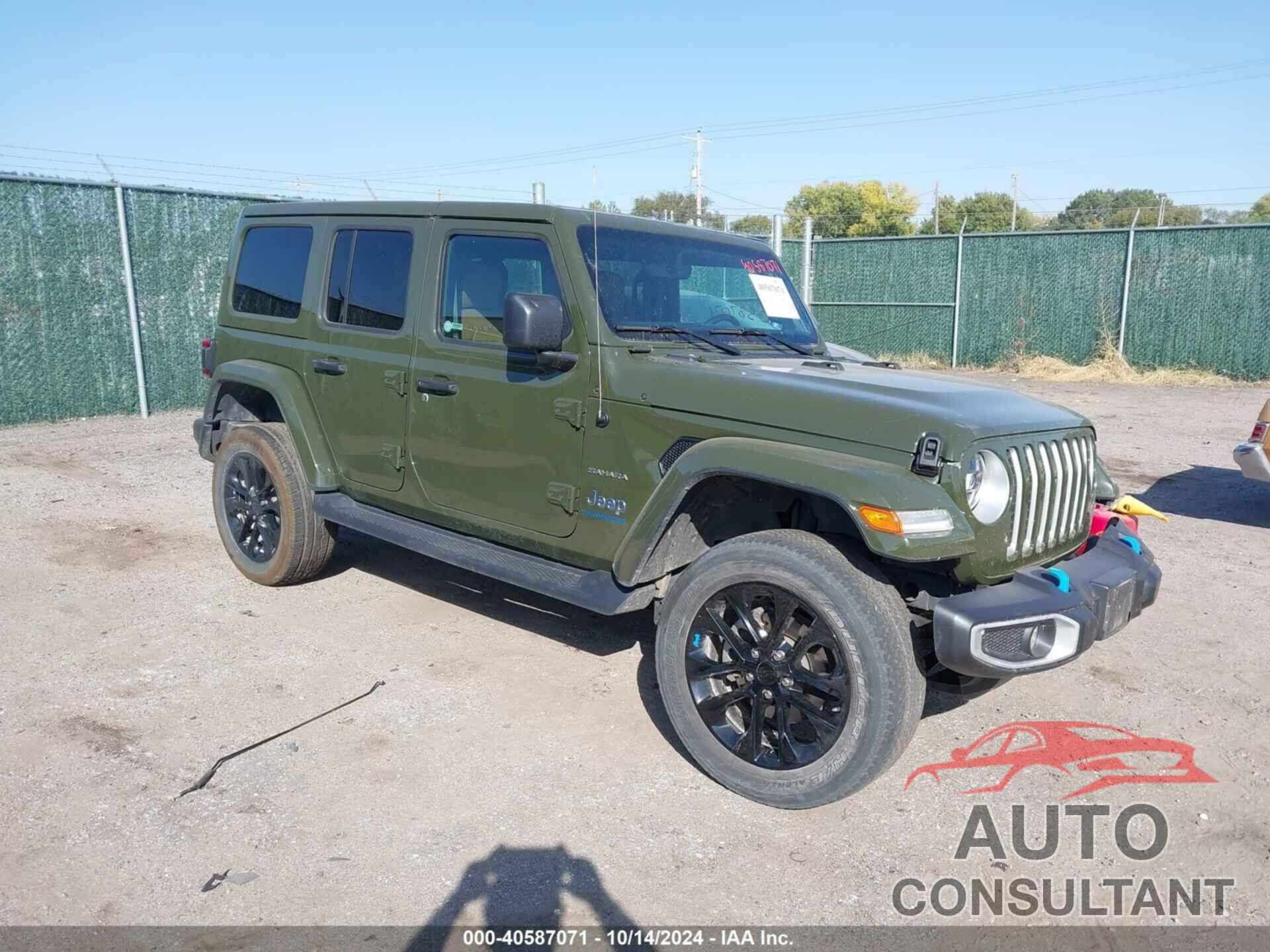 JEEP WRANGLER 4XE 2023 - 1C4JJXP64PW627098