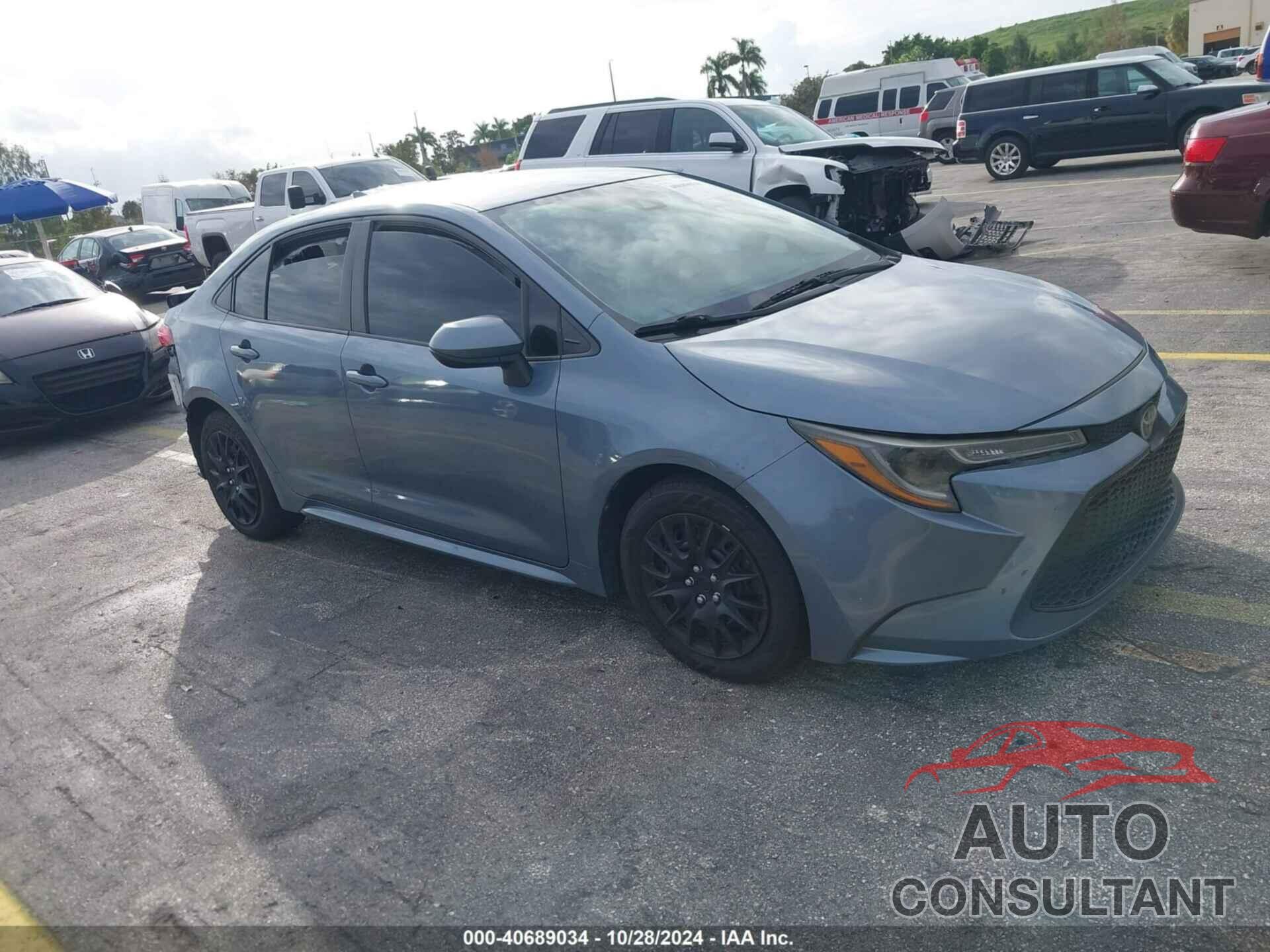 TOYOTA COROLLA 2020 - JTDEPRAE2LJ107579