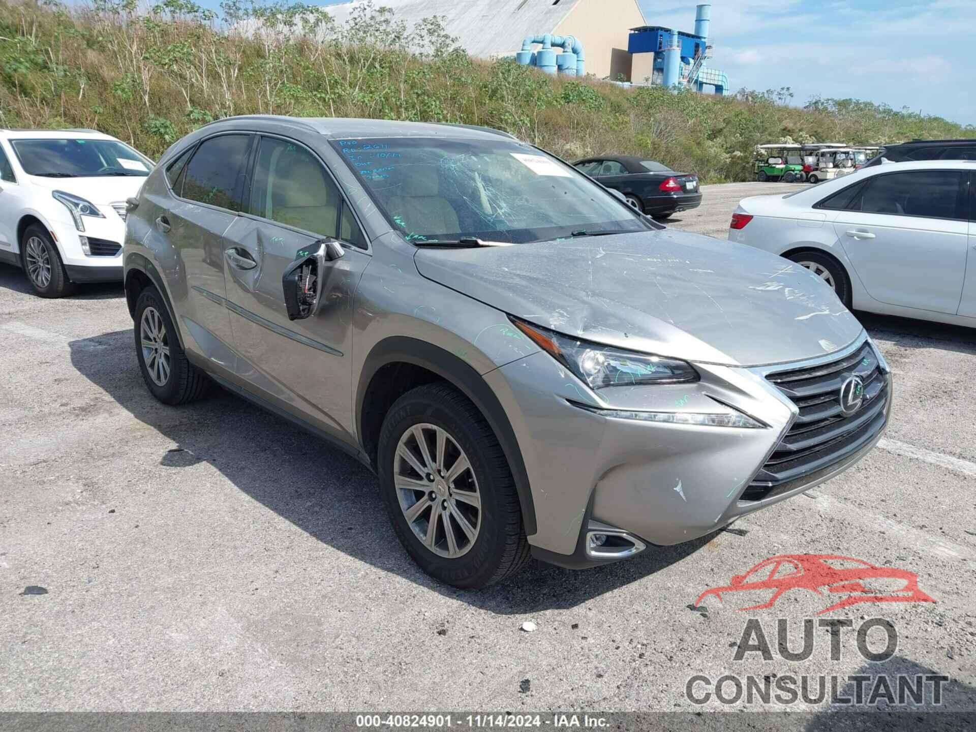 LEXUS NX 200T 2015 - JTJYARBZ7F2017565