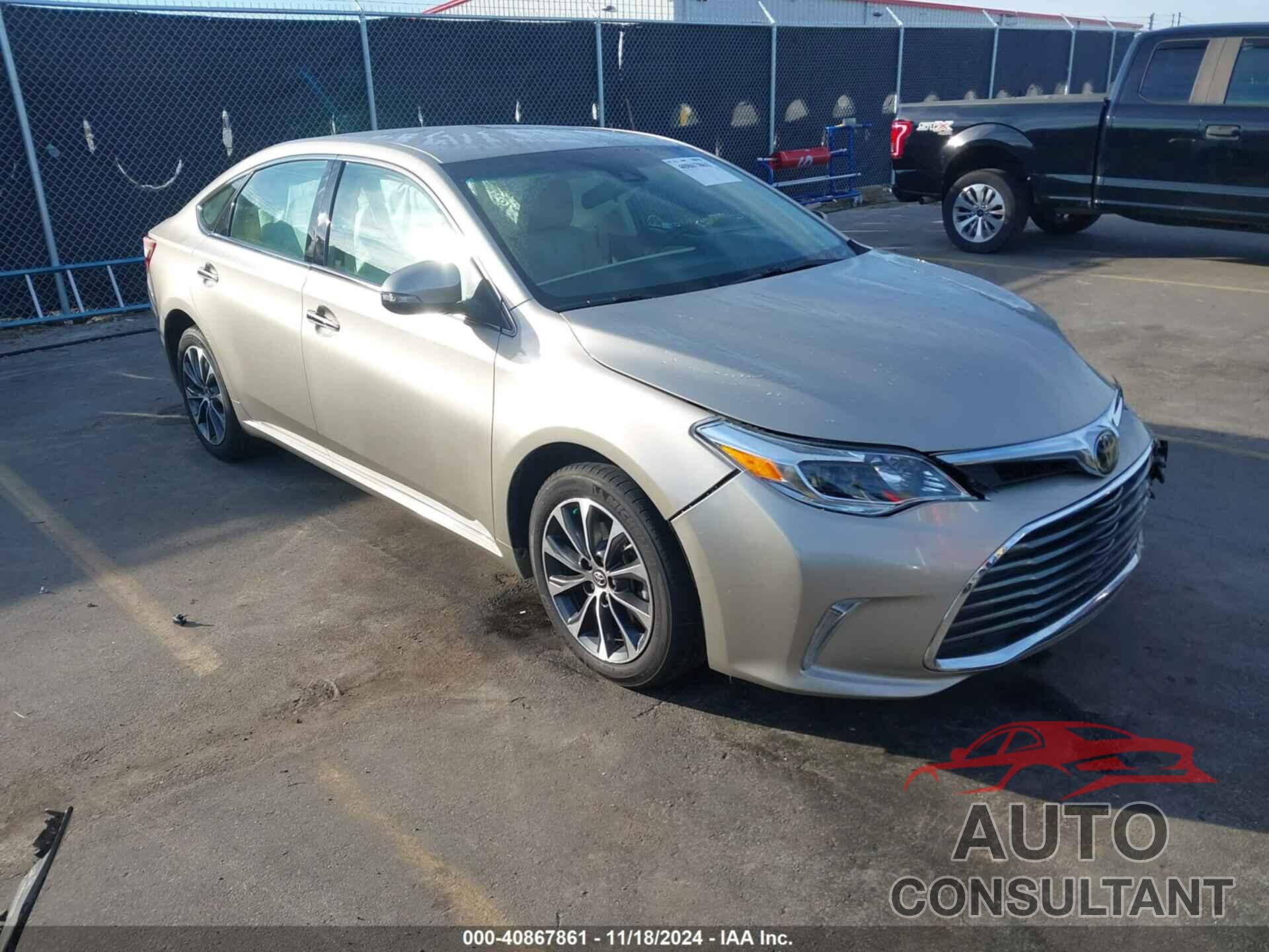 TOYOTA AVALON 2017 - 4T1BK1EB5HU251082