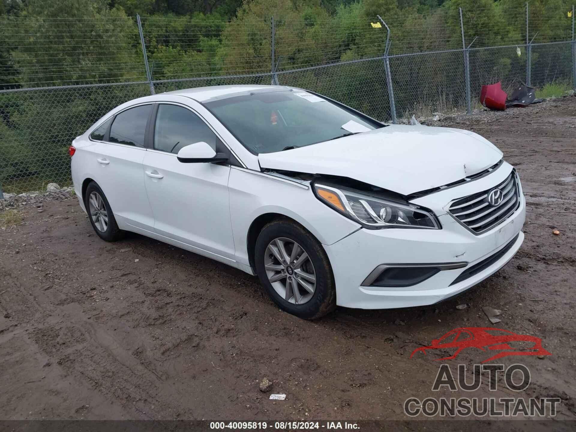 HYUNDAI SONATA 2017 - 5NPE24AF6HH586387