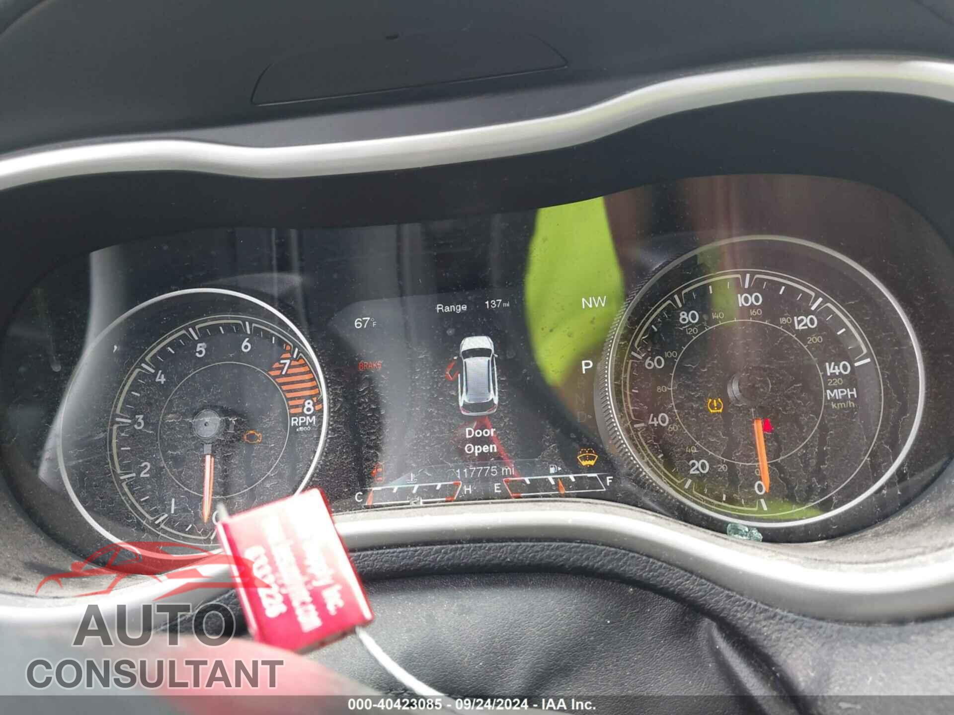 JEEP CHEROKEE 2016 - 1C4PJMBS8GW214887