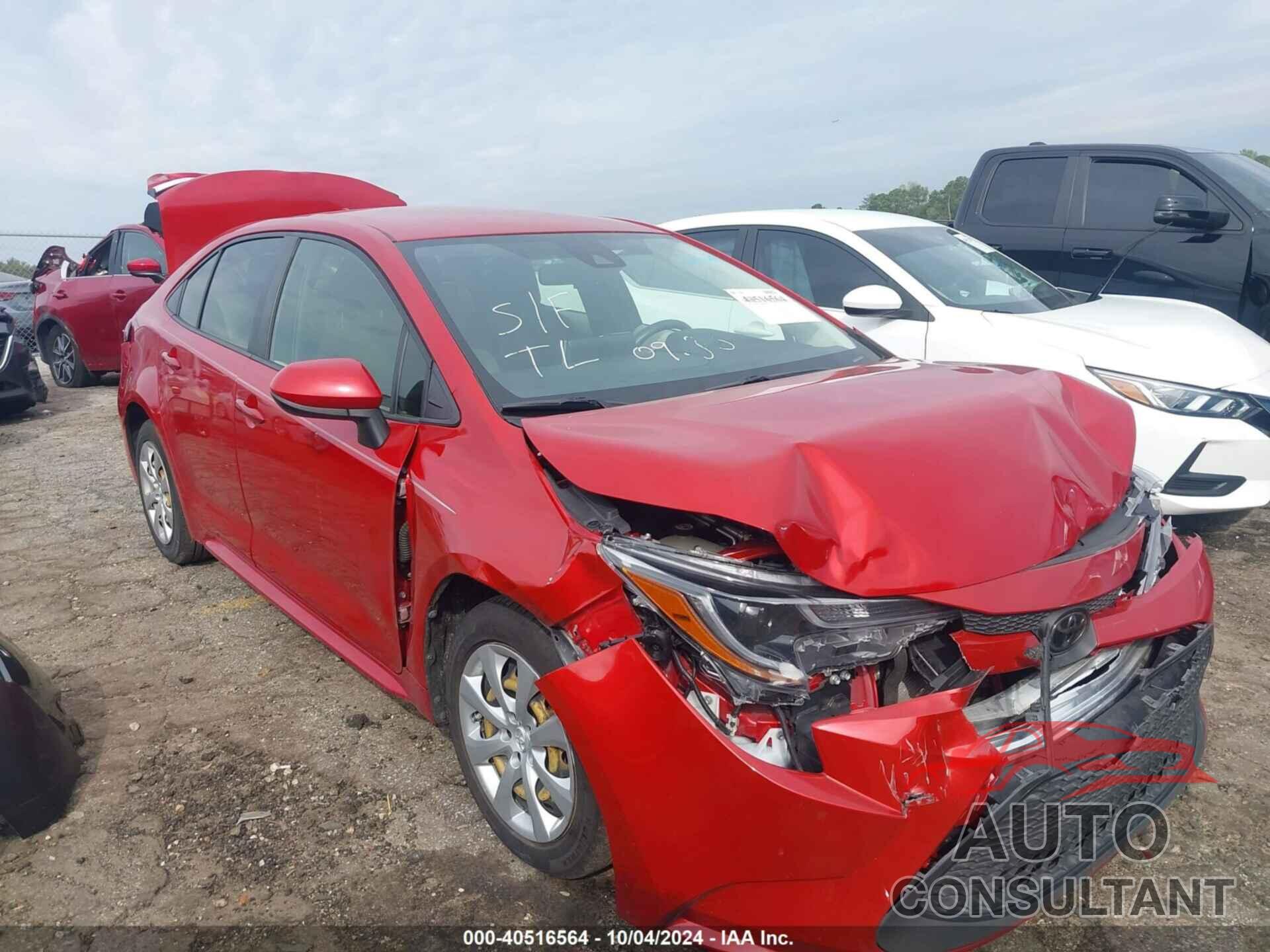 TOYOTA COROLLA 2020 - JTDEPRAE3LJ020340