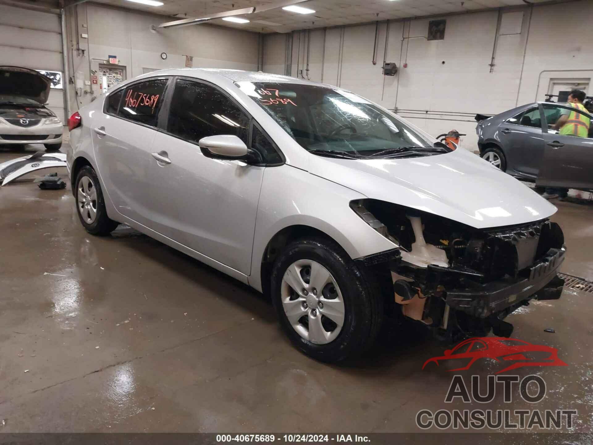 KIA FORTE 2016 - KNAFK4A61G5567570