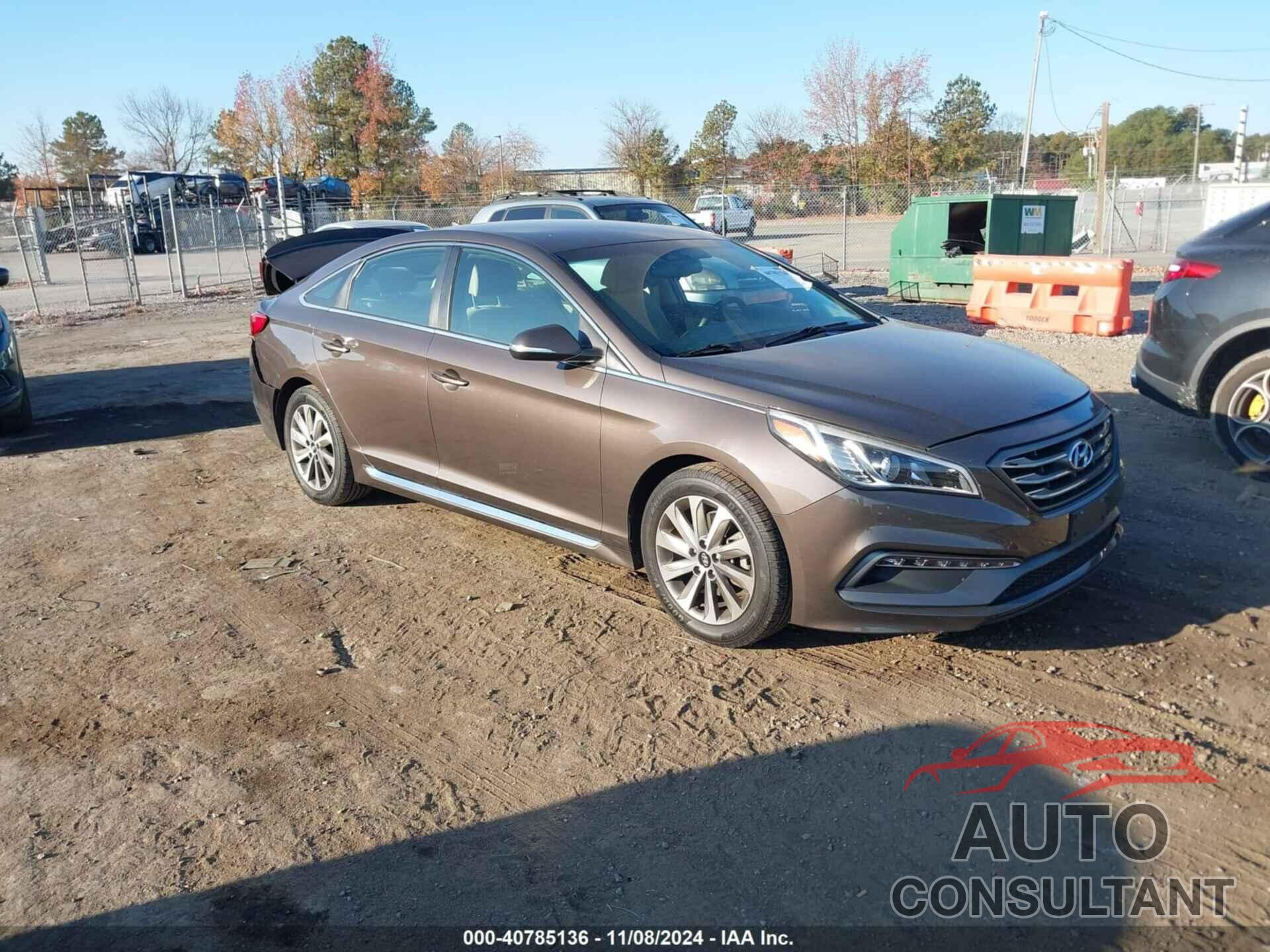 HYUNDAI SONATA 2016 - 5NPE34AF0GH285092